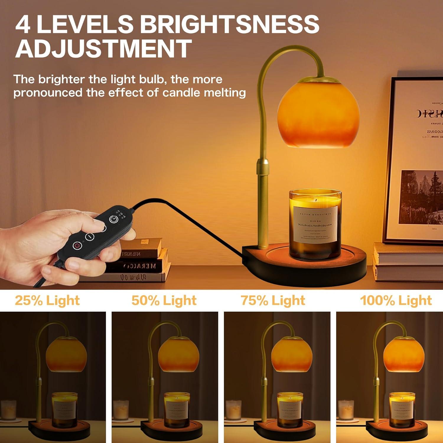 Lámpara Calentadora de Velas DALUXshop Ajustable 30cm