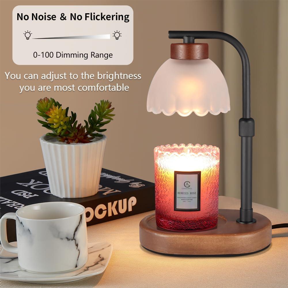 Lámpara Calentadora de Velas Copinpin 7W Regulable Gris