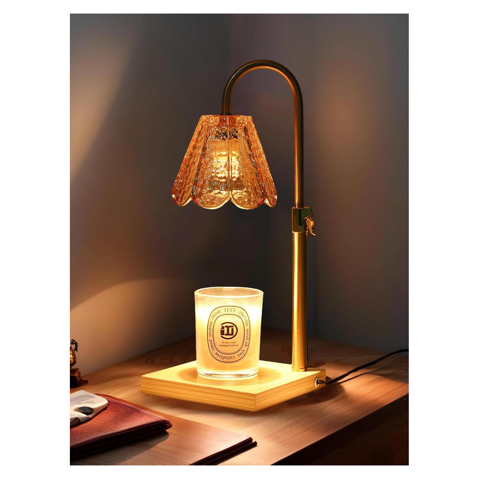 Lámpara Calentadora de Velas DIGOAKO con Temporizador y 2 Bombillas