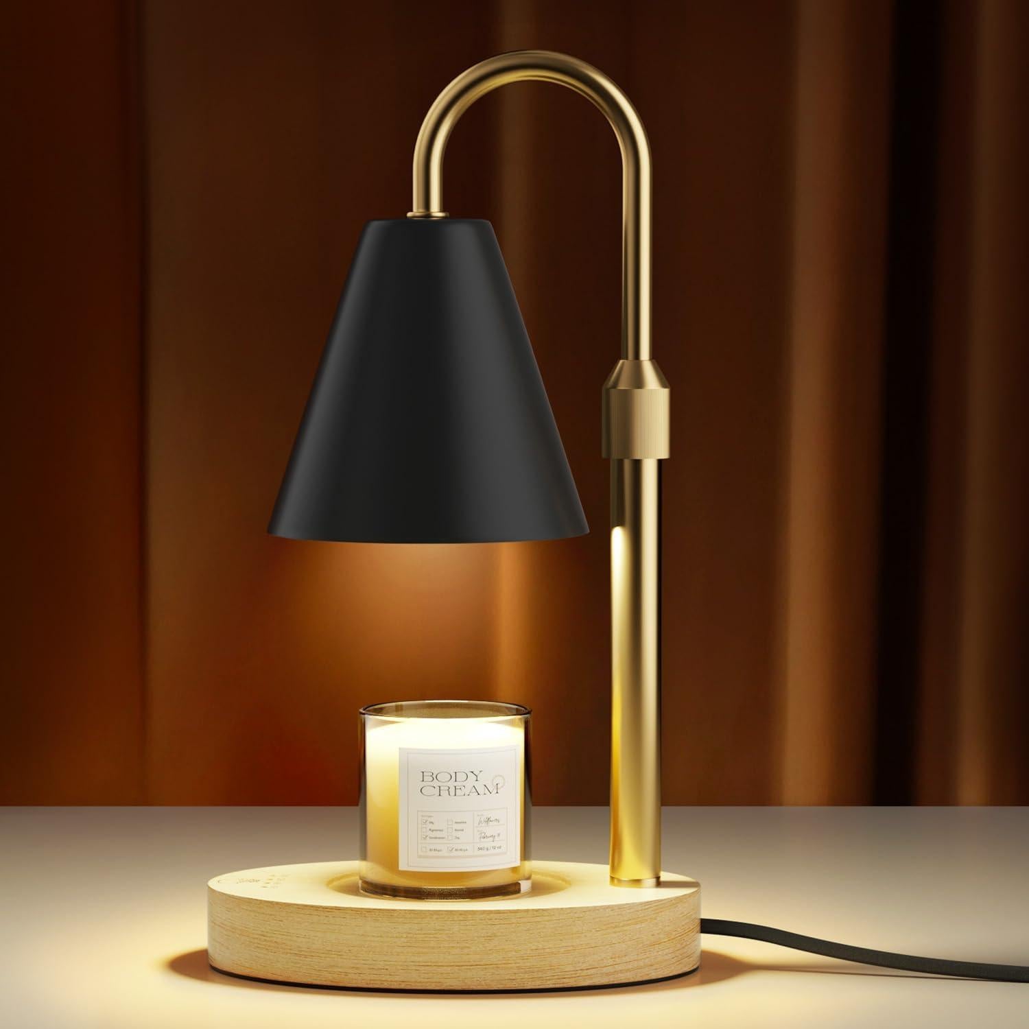 Lámpara Calentadora de Velas JOWHOL con Temporizador y Control Táctil