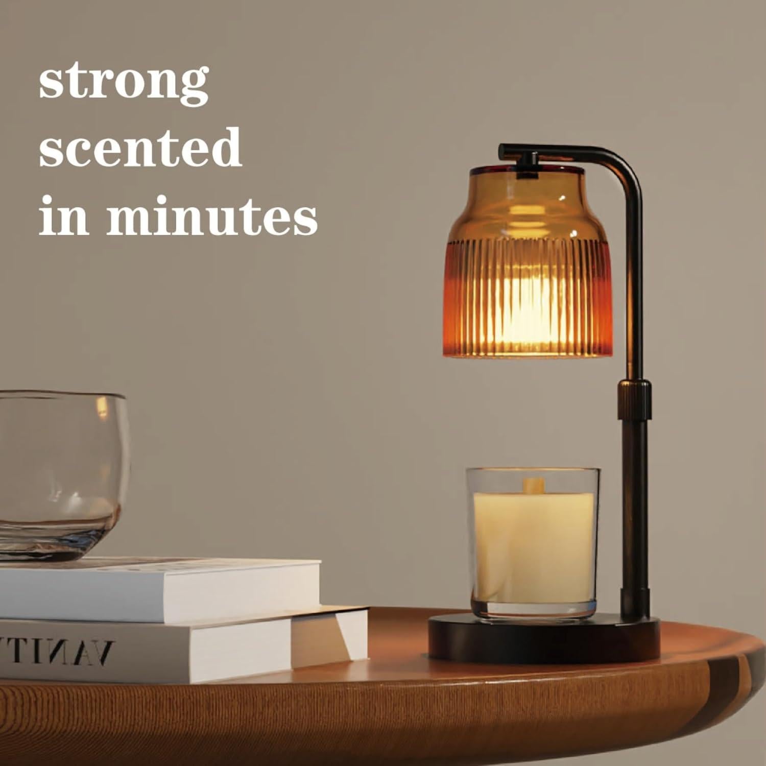 Lámpara Calentadora de Velas Showyearn Ajustable 12.4x29.9cm