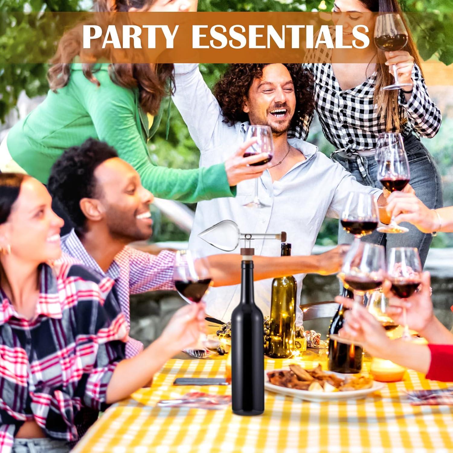 Decantador de vino CHENGU con aireador y vertedor 17.5x6.5cm