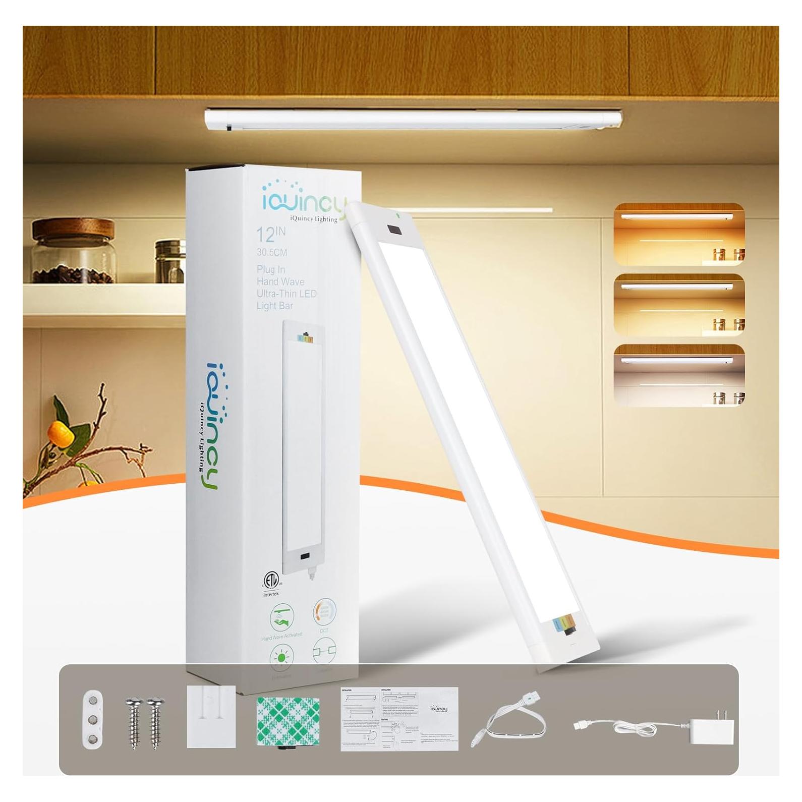 Luces LED de Gabinete iQuincy 30 cm Regulables 5 CCT