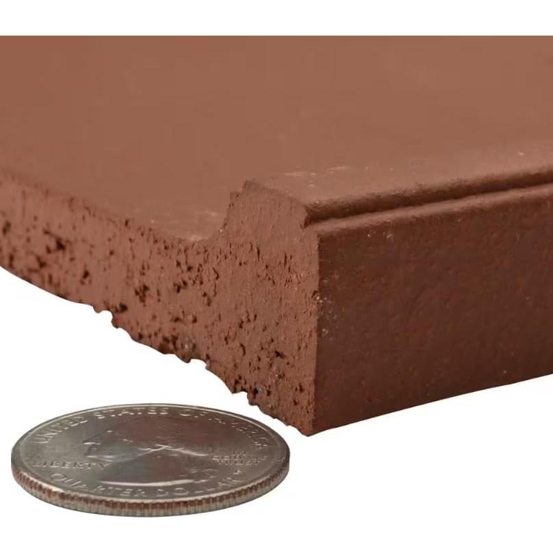 Azulejo de Cerámica Tenedos Colonial Rojo 15.24x15.24 cm - Pack de 12