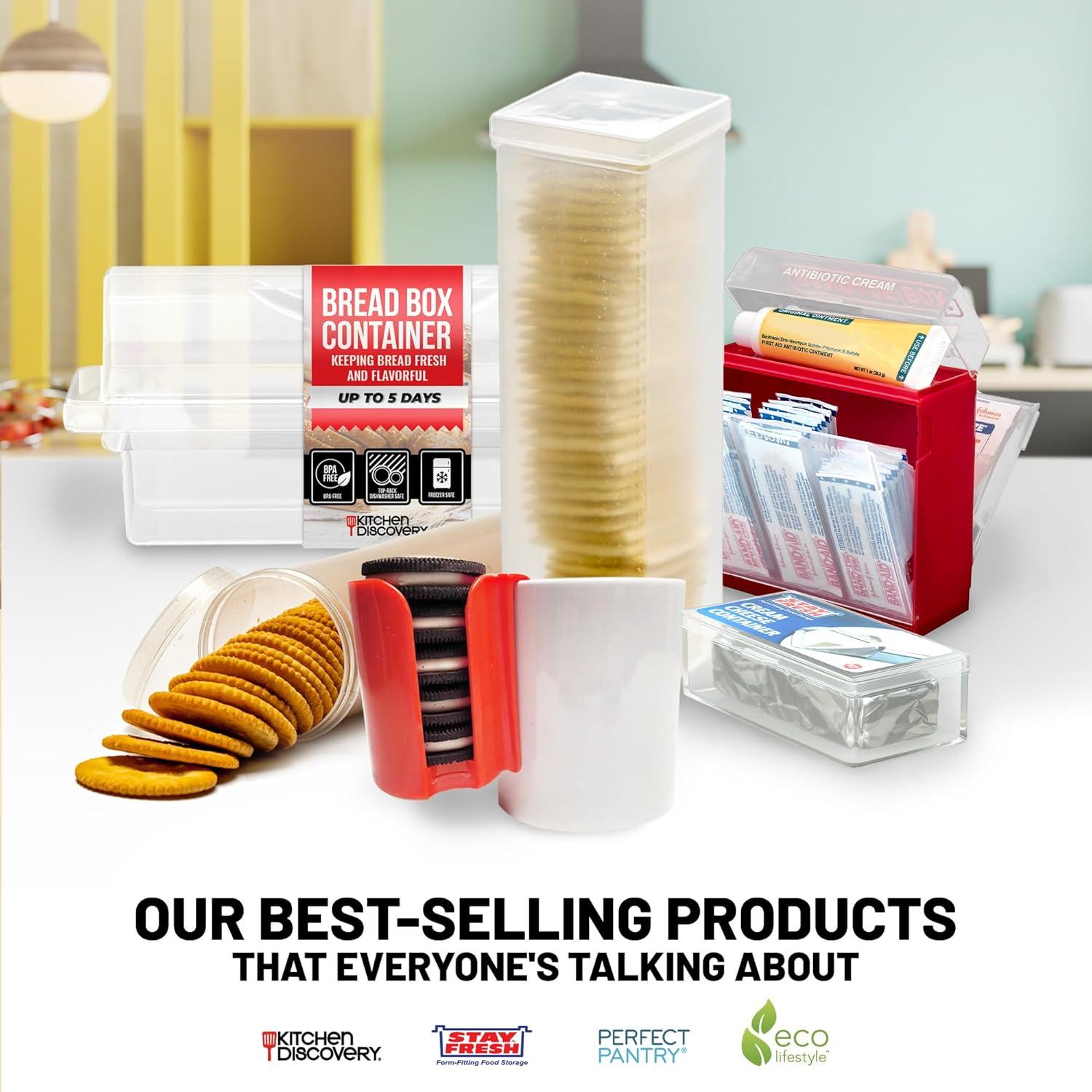 Contenedor de Almacenamiento de Harina Stay Fresh 2.27kg