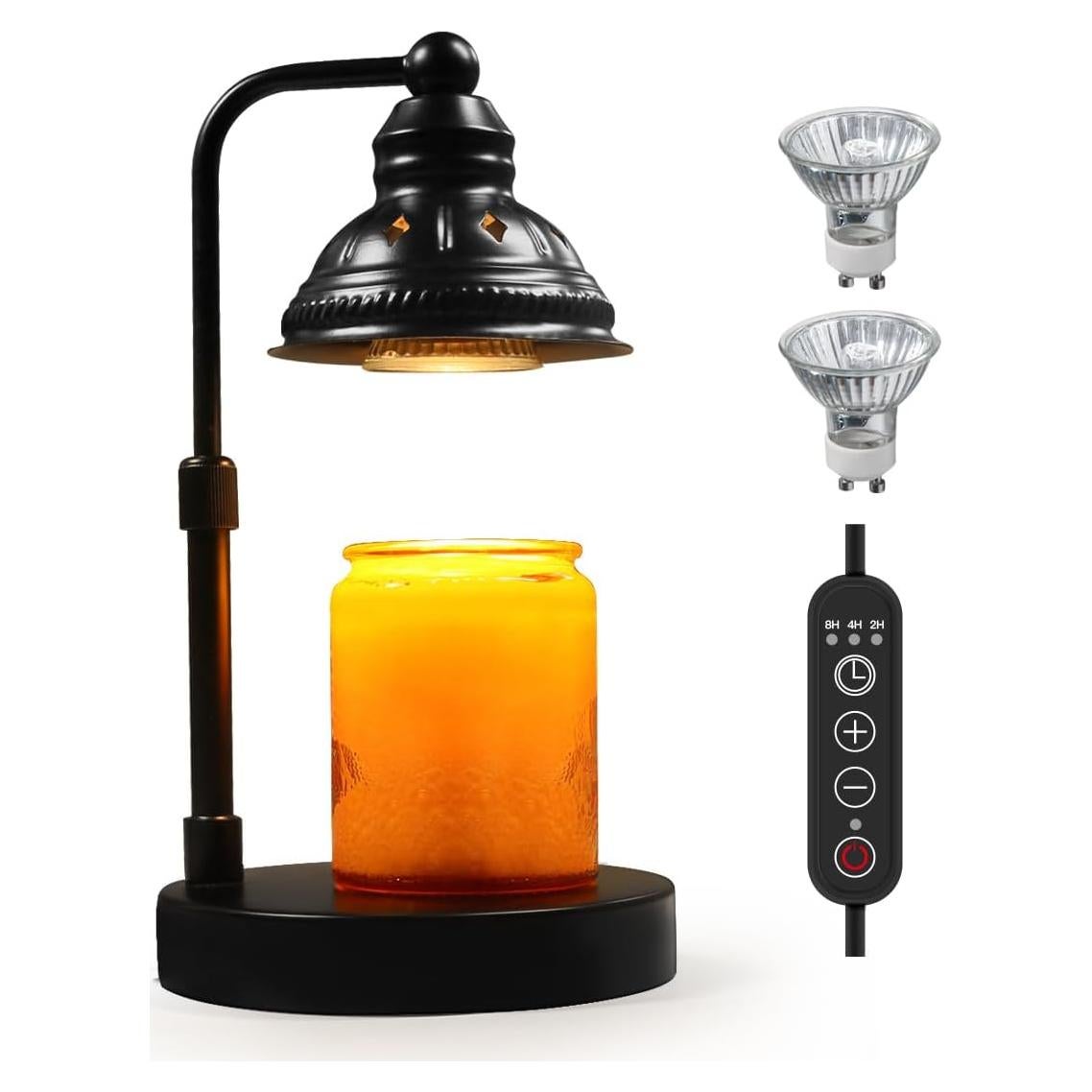 Lámpara Calentadora de Velas LIDORE con Temporizador y USB