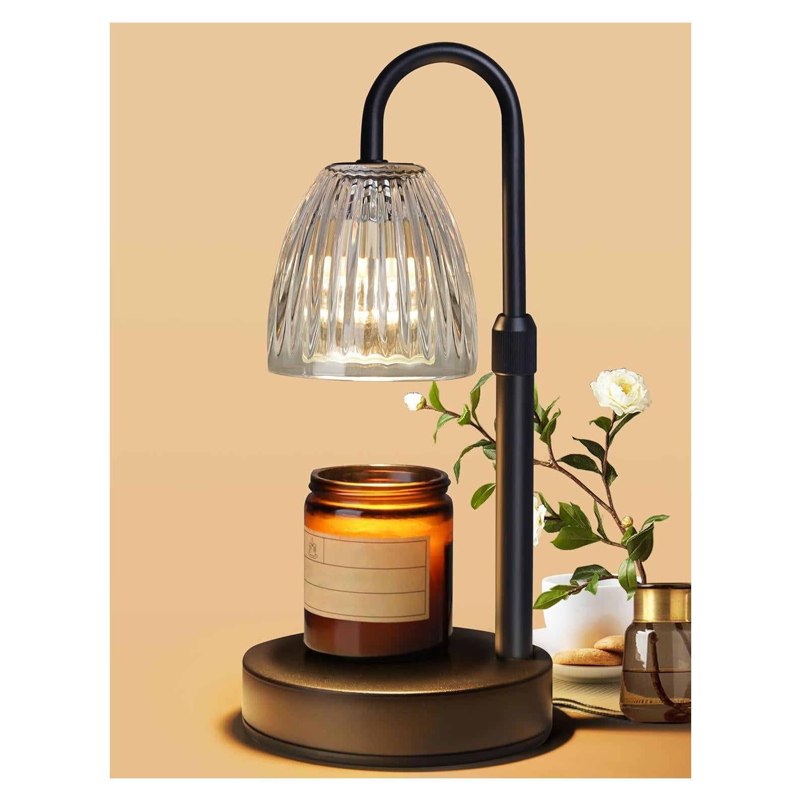 Lámpara Calentadora de Velas Linstaine Regulable con Temporizador