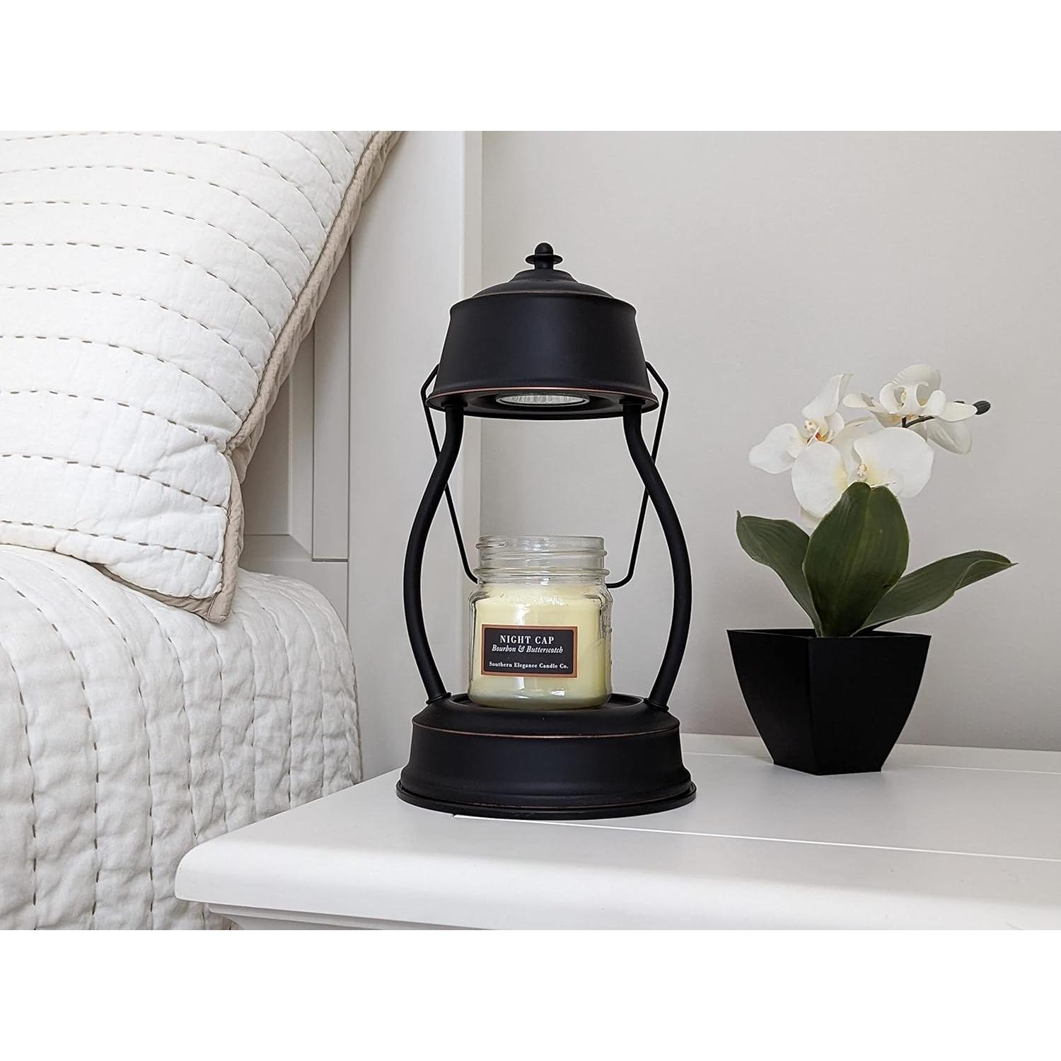 Lámpara Calentadora de Velas WICCA WICKS Bronce Frotado