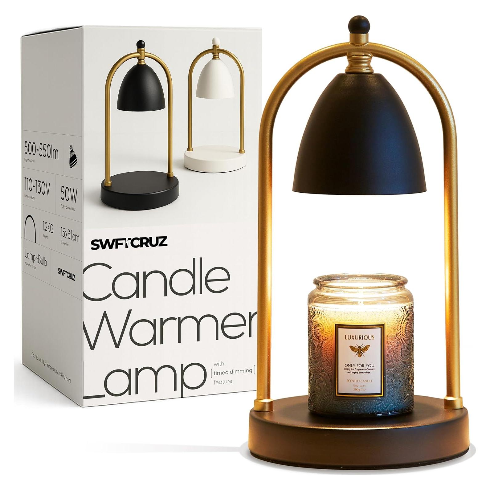 Lámpara Calentadora de Velas SWFTCRUZ con Temporizador 50W