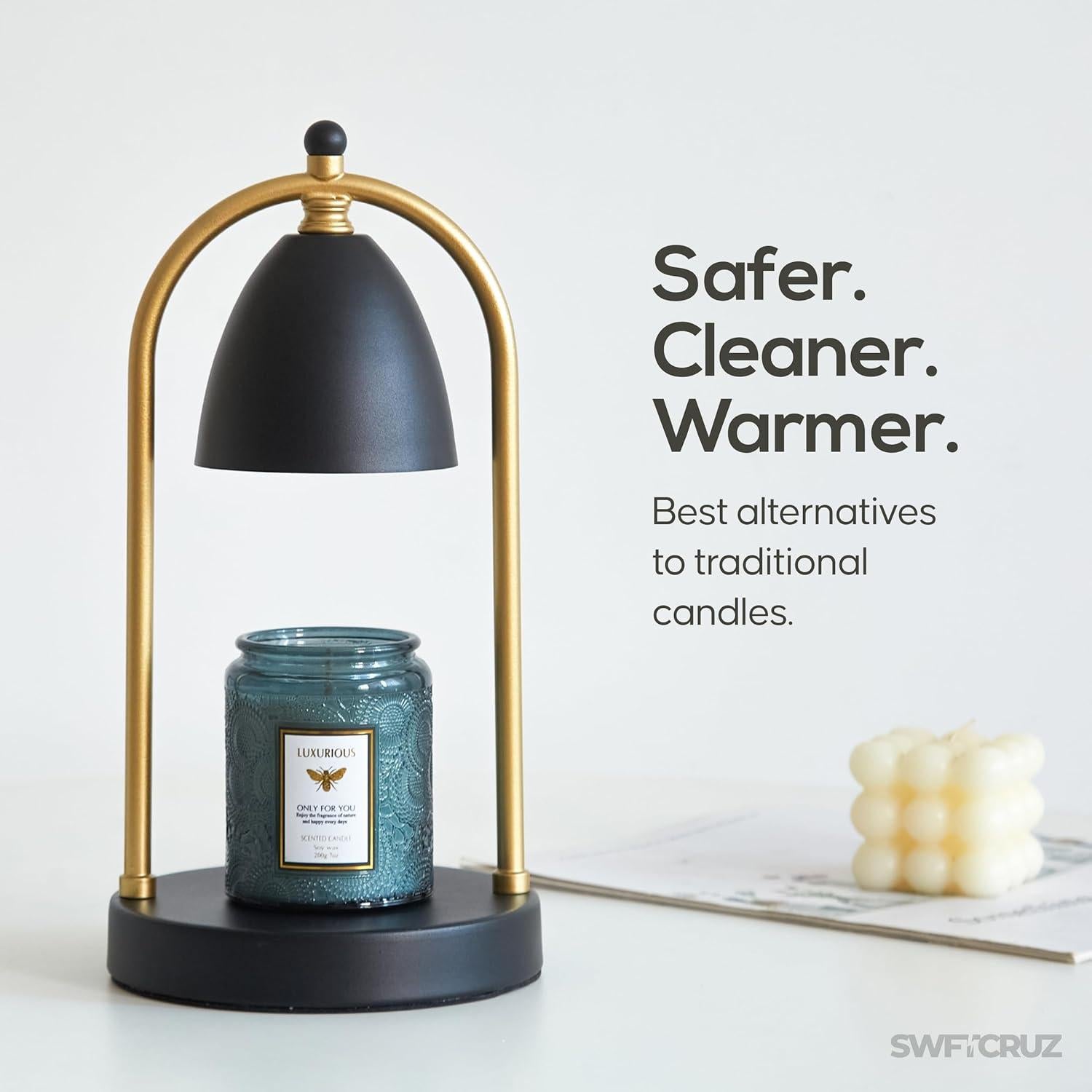 Lámpara Calentadora de Velas SWFTCRUZ con Temporizador 50W