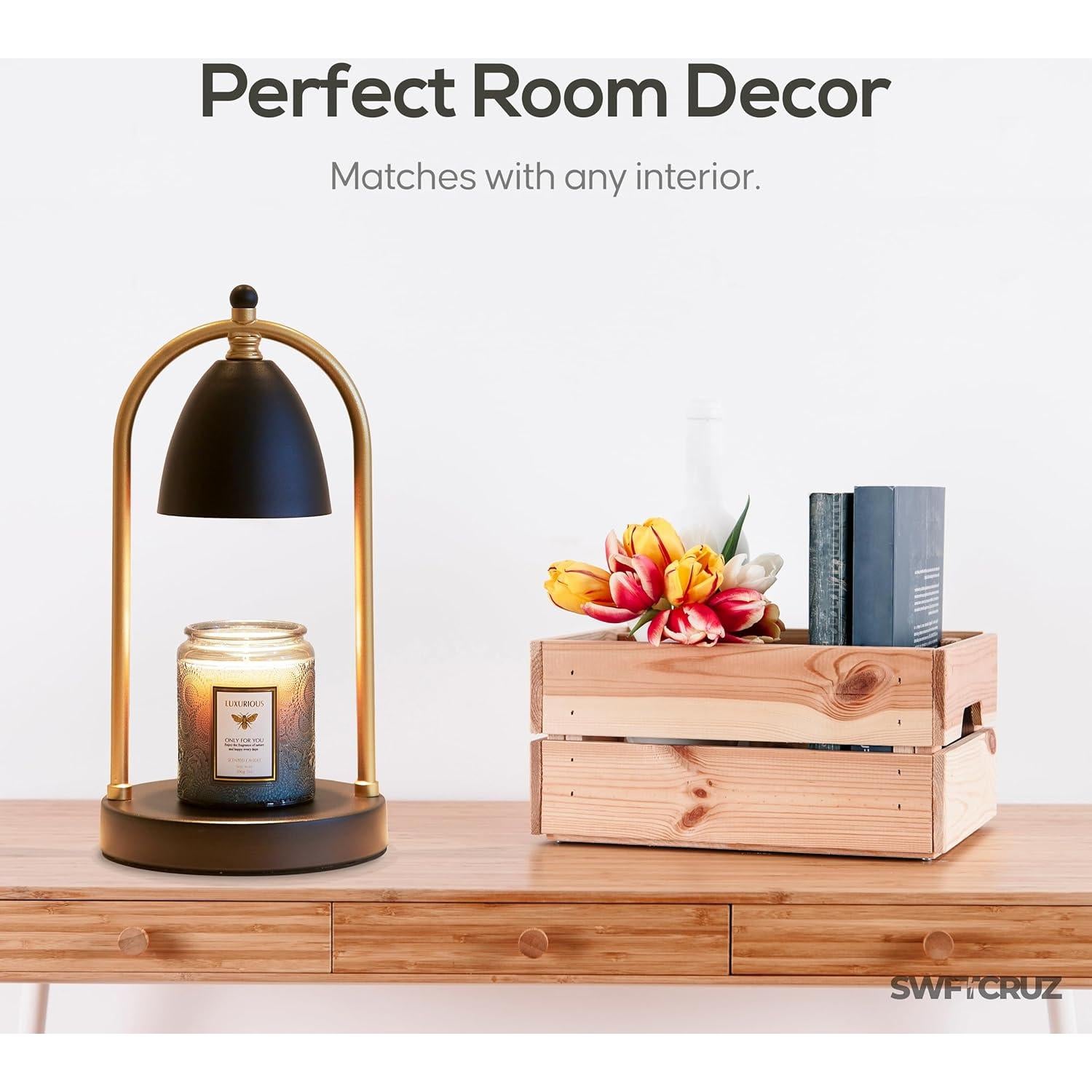 Lámpara Calentadora de Velas SWFTCRUZ con Temporizador 50W