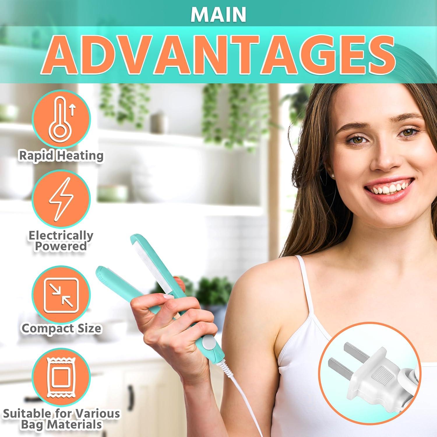 Sellador al Vacío Reluen Mini 17 cm - Máquina Térmica Manual