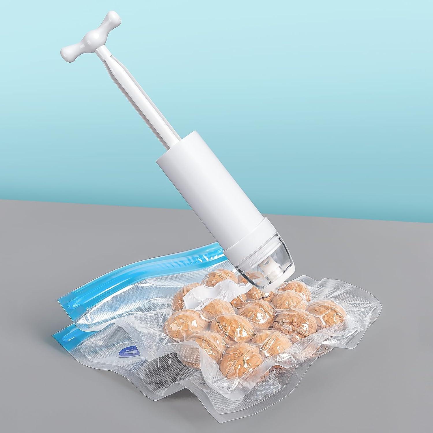 Bomba de Vacío Manual Portátil XIXIMKT para Sous Vide 2-Pack