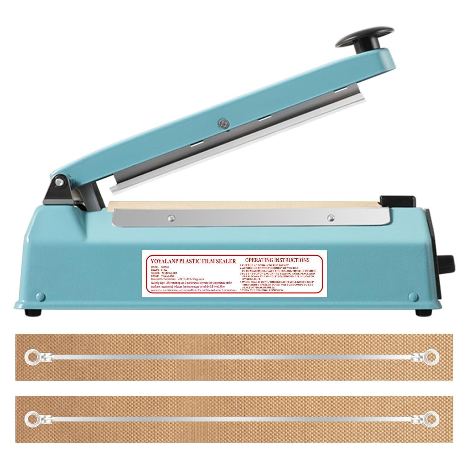 Máquina de Sellado por Impulso 8" YOYALANP Metal 150W