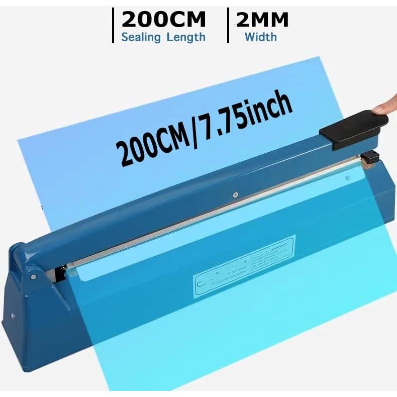 Sellador de Calor Jinhong 20.32 cm Automático 300W Azul