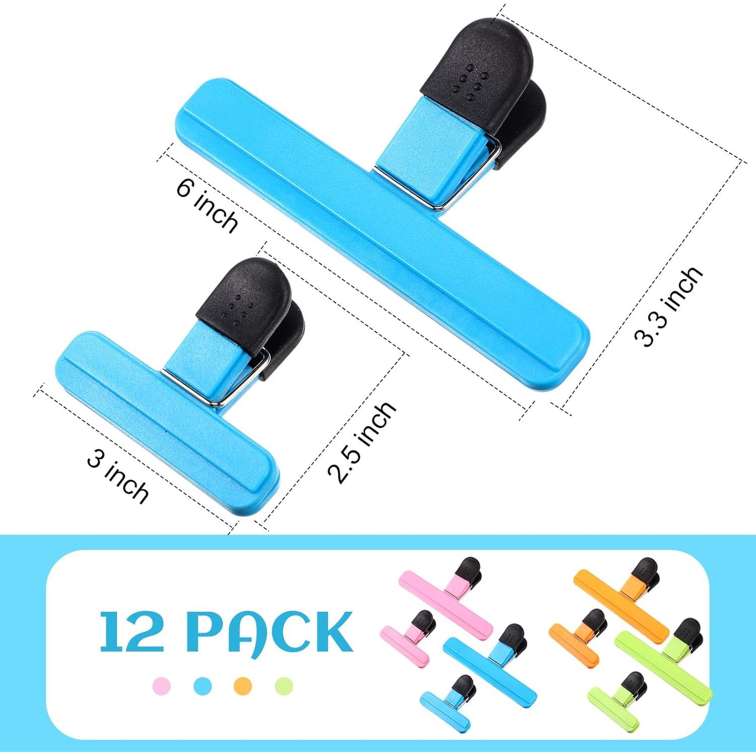 Kit de Selladores de Alimentos Teenyyou - 2 Mini Selladores y 12 Clips