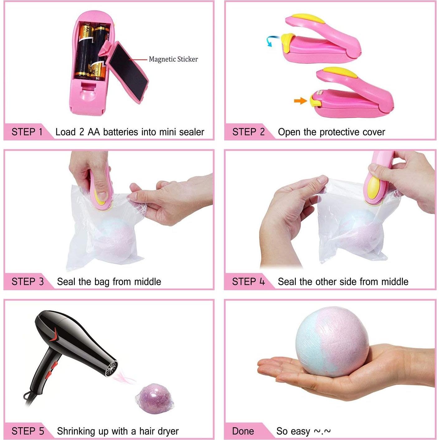 Bolsas de Envoltura Retráctil DecorRom 200 pcs 15x15 cm