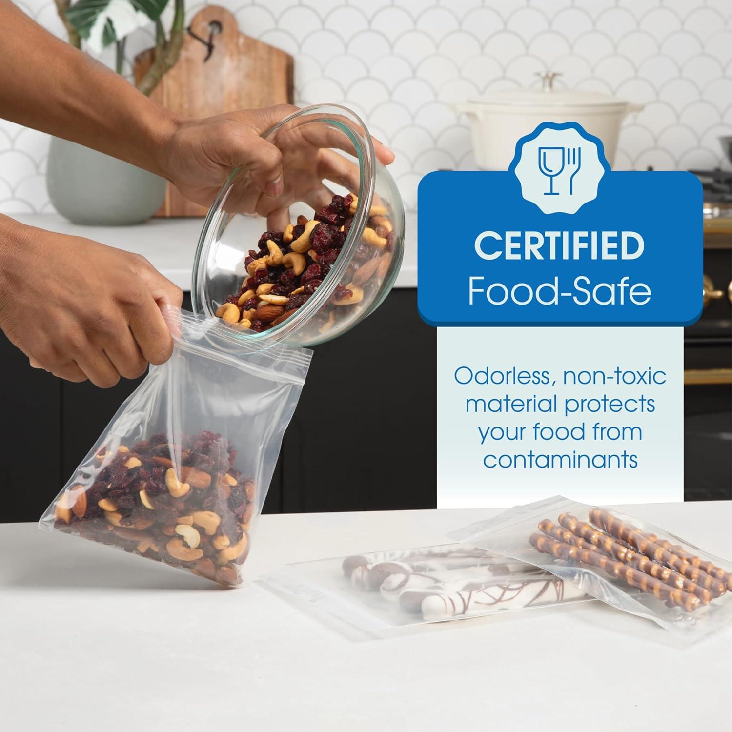 Bolsas de Plástico Re sellables Spartan Industrial 3x4" 1000 Unidades