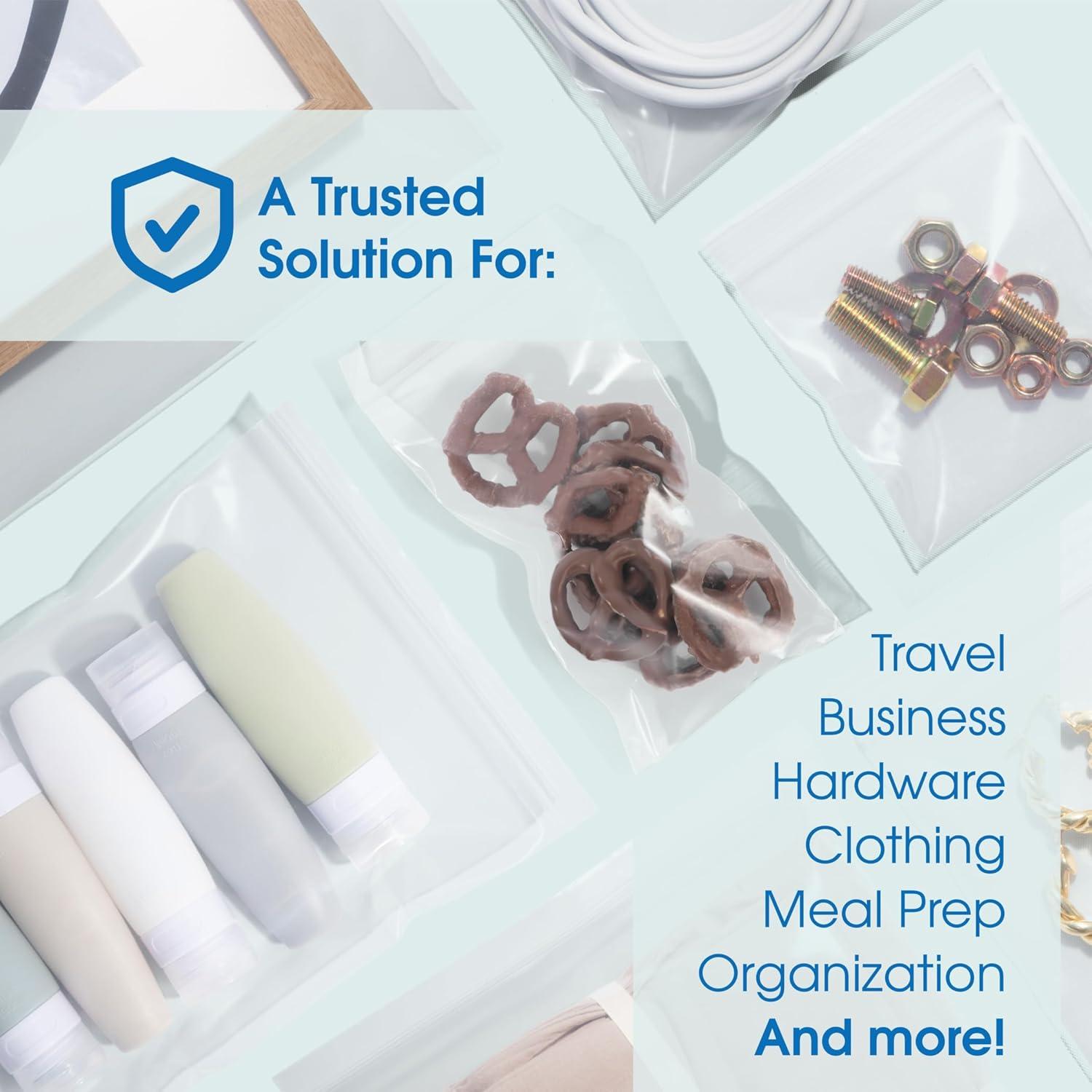 Bolsas de Plástico Re sellables Spartan Industrial 3x4" 1000 Unidades