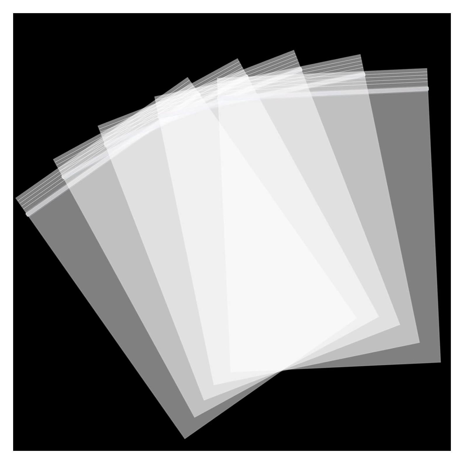 400 Bolsas de Plástico Transparentes 7.62x10.16 cm Aubeco