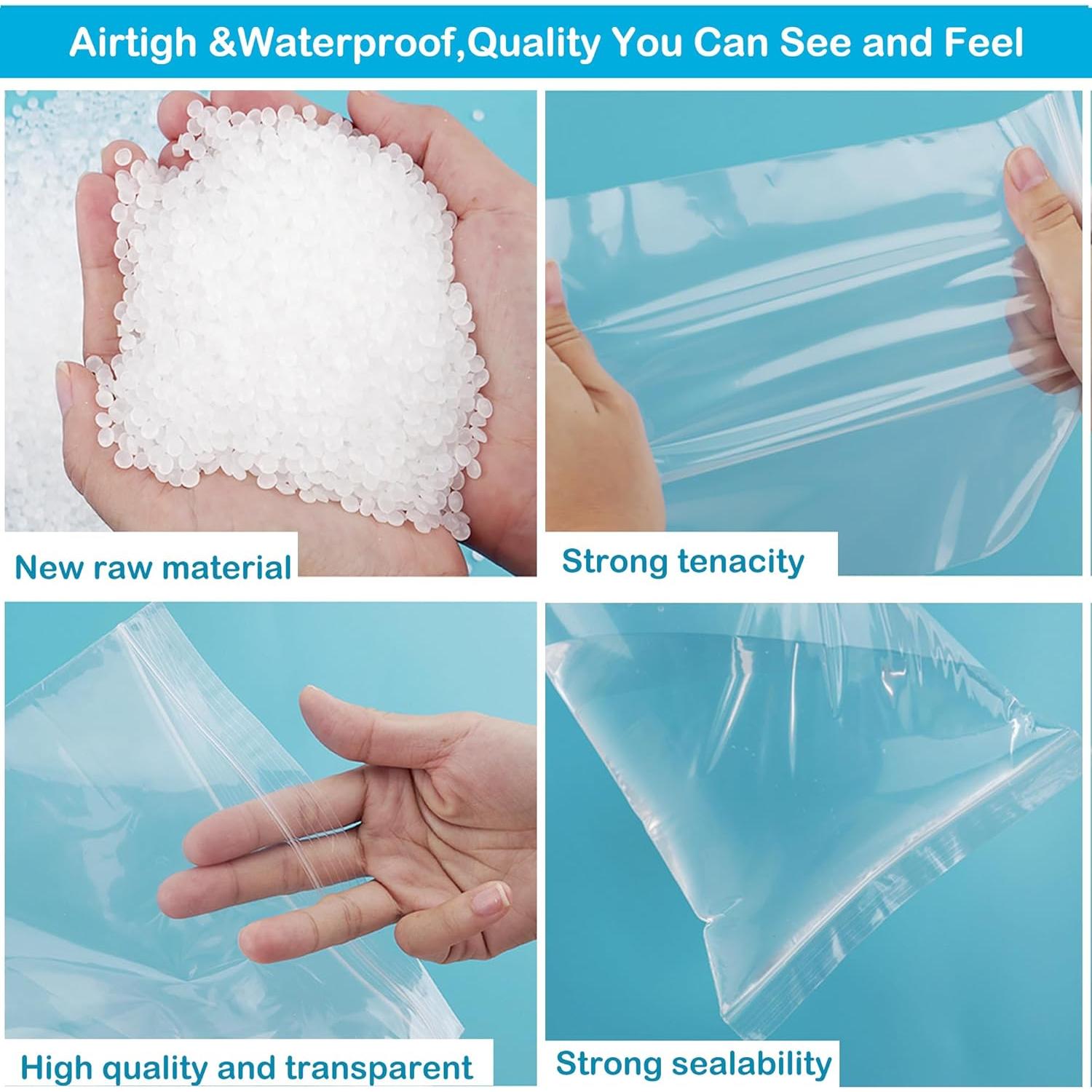 Bolsas de Plástico Reclosables 3x4" Pikdmin - Paquete de 100