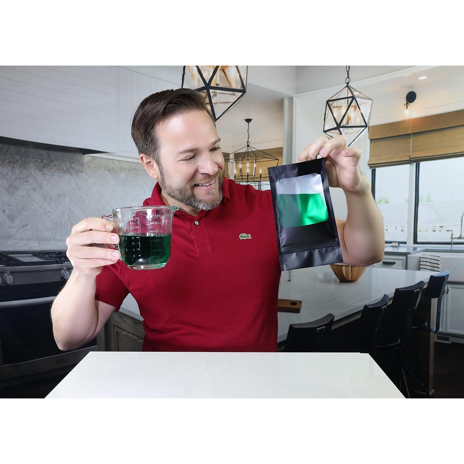 Bolsas de Mylar Reutilizables HANSER 3x4" 100 Piezas Negro Mate