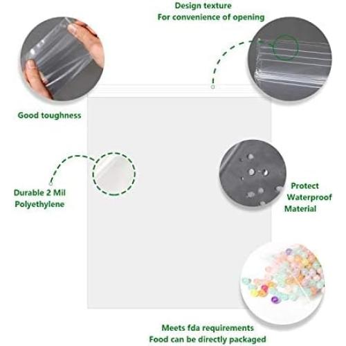 Bolsa con Cierre RKZCT 5x7.6 cm 1000 Pcs Transparentes