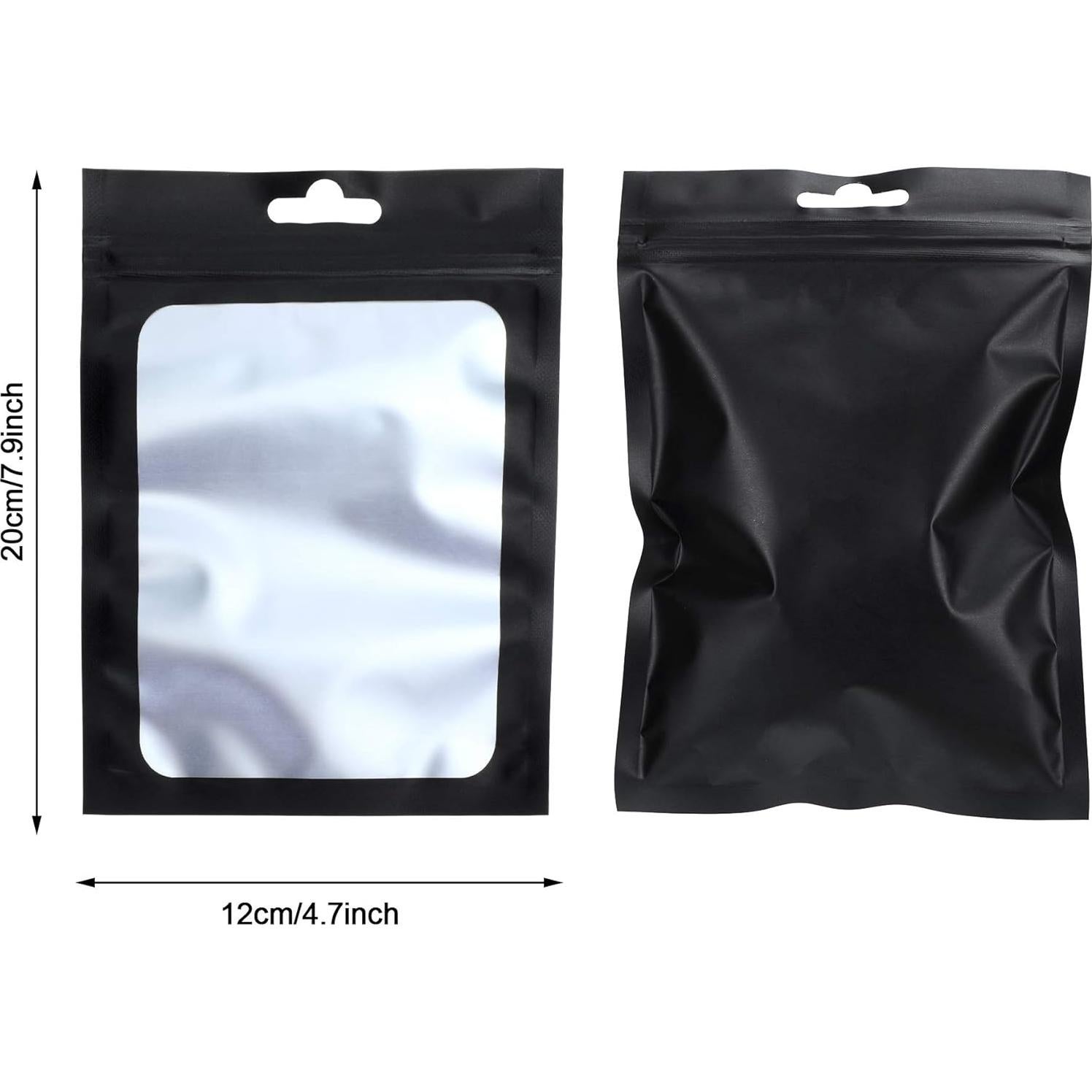 Bolsas de Almacenamiento Reutilizables Boao 100 Piezas 11.9x20.1cm