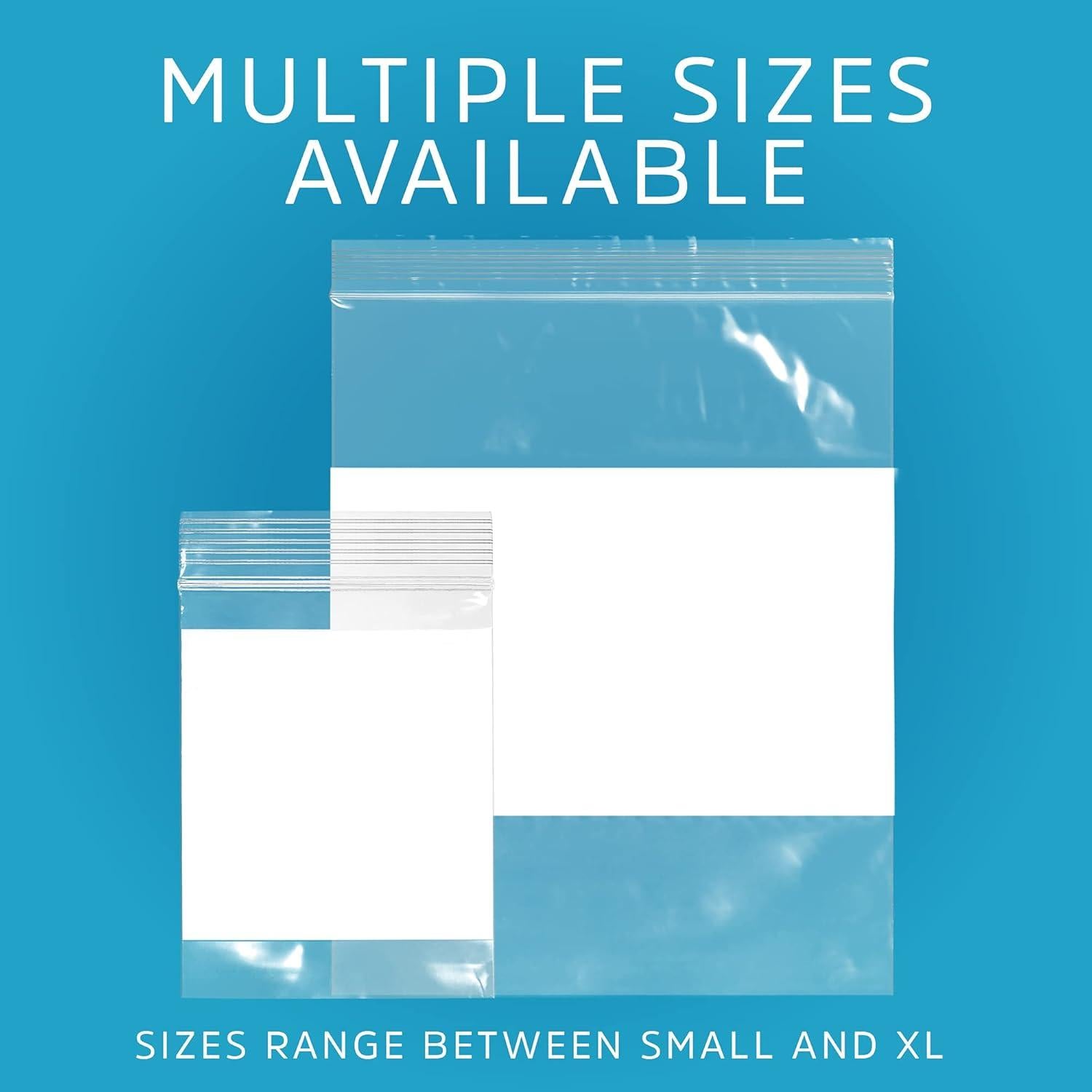 Bolsas de Plástico Resellables GPI 2" x 3" 1000 Unidades