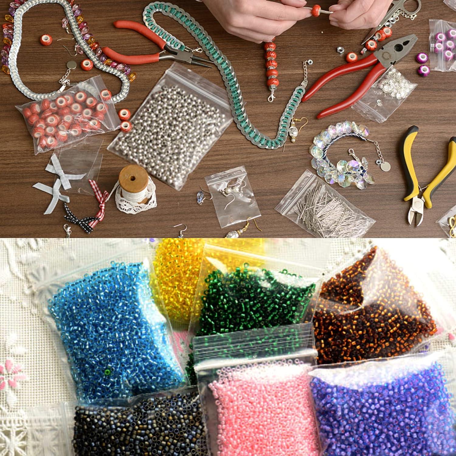 400 Bolsas Plásticas Reutilizables VOPTON 4 Tamaños 15x10cm