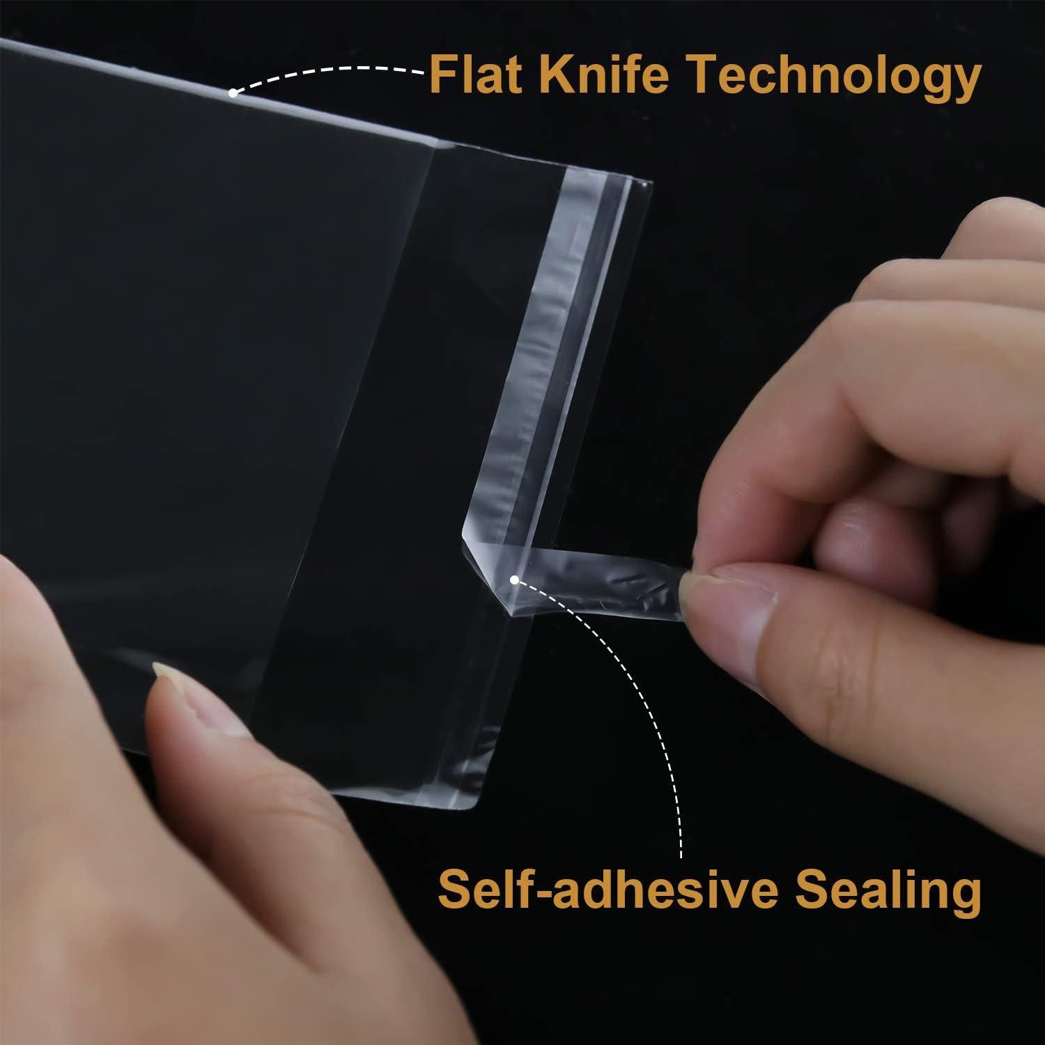 800 Bolsas de Cello Re-sellables NEOACT 3 Tamaños para Alimentos