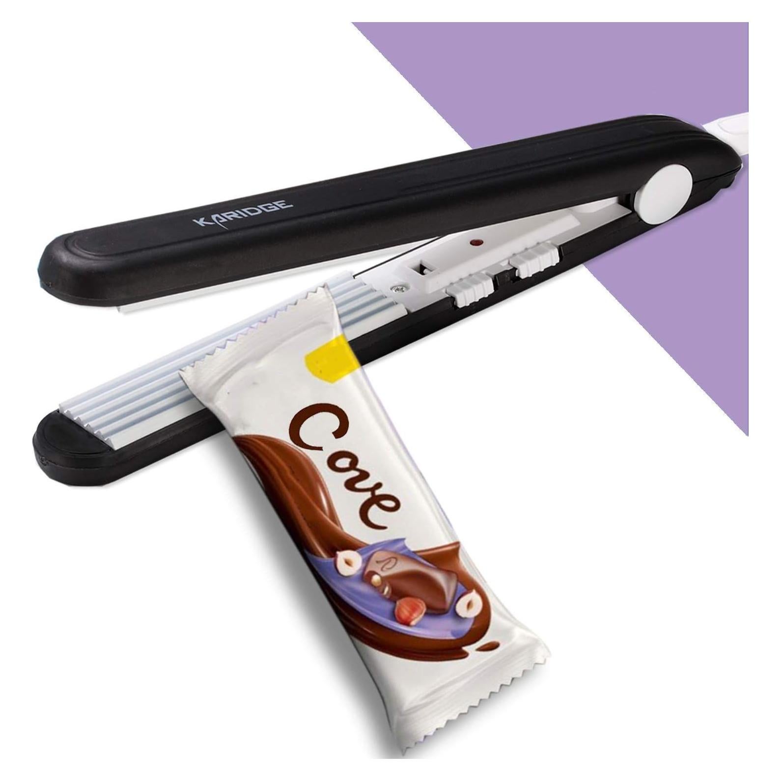 Sello Térmico de Bolsas Karidge Mini Portátil 220V Negro