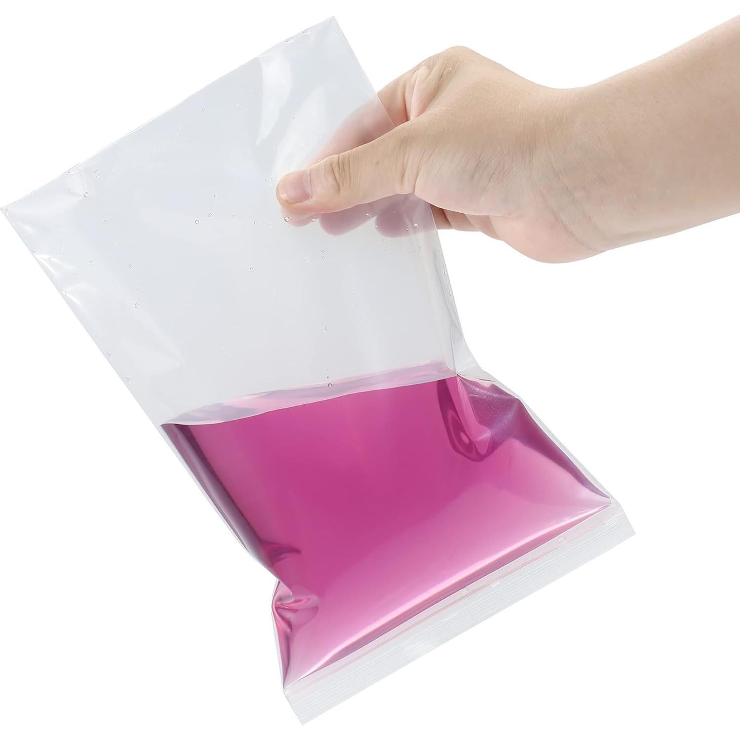 Bolsas de Plástico Reutilizables Macoota 1x1" 100 PCS Gruesas