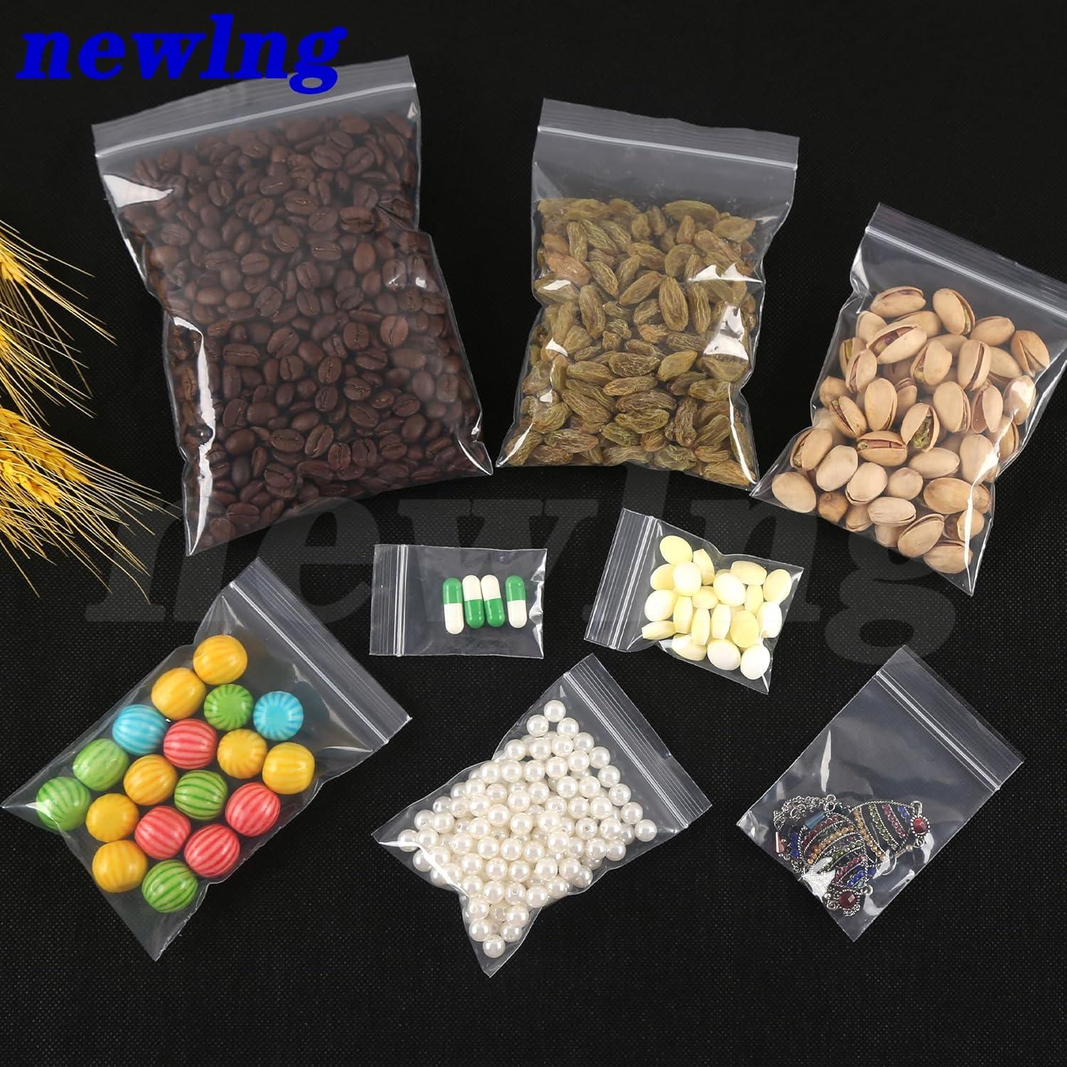 Bolsas de Plástico Reutilizables 5x7cm newlng - 400pcs