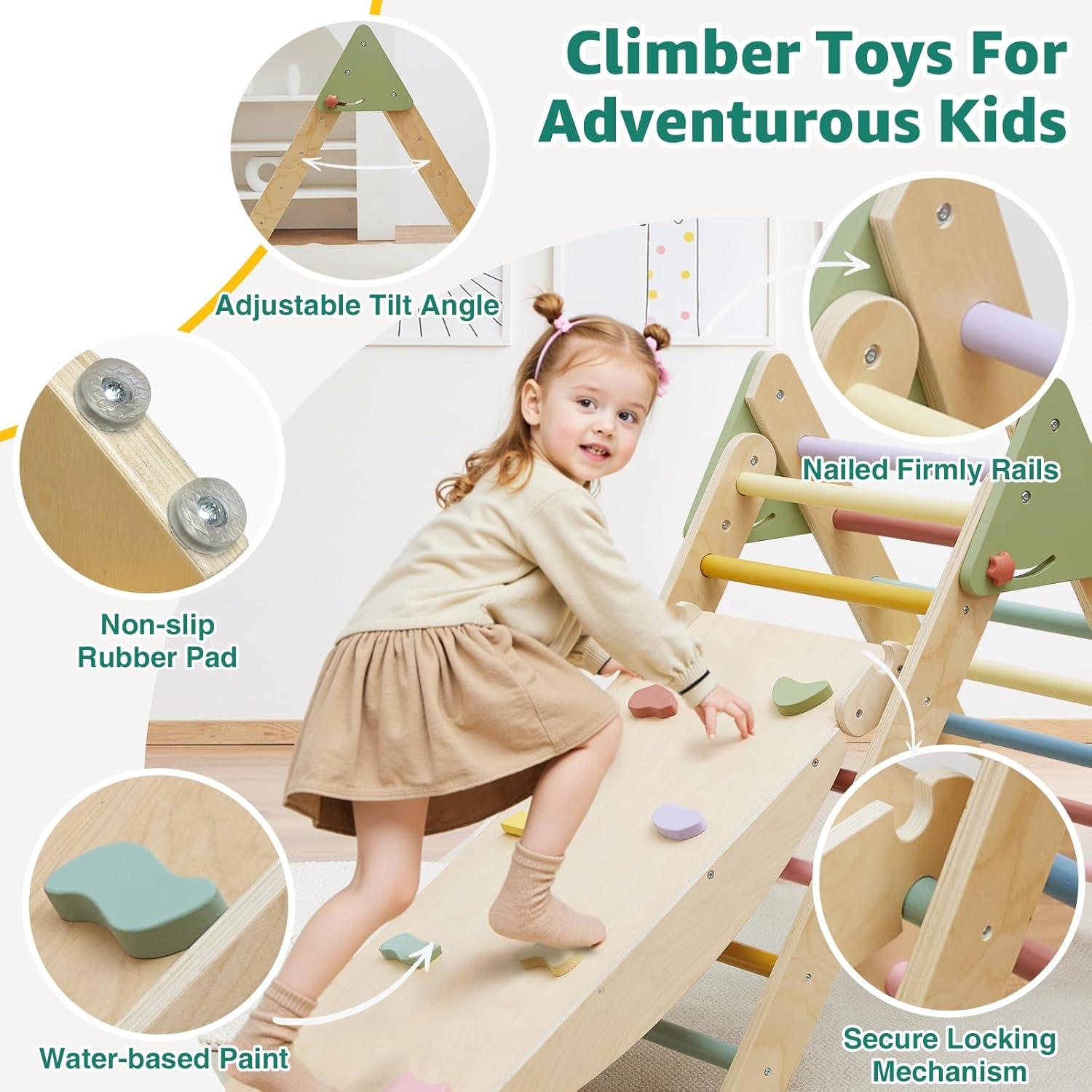 Conjunto de Escalada Pikler Takeeyce 2 Piezas para Niños