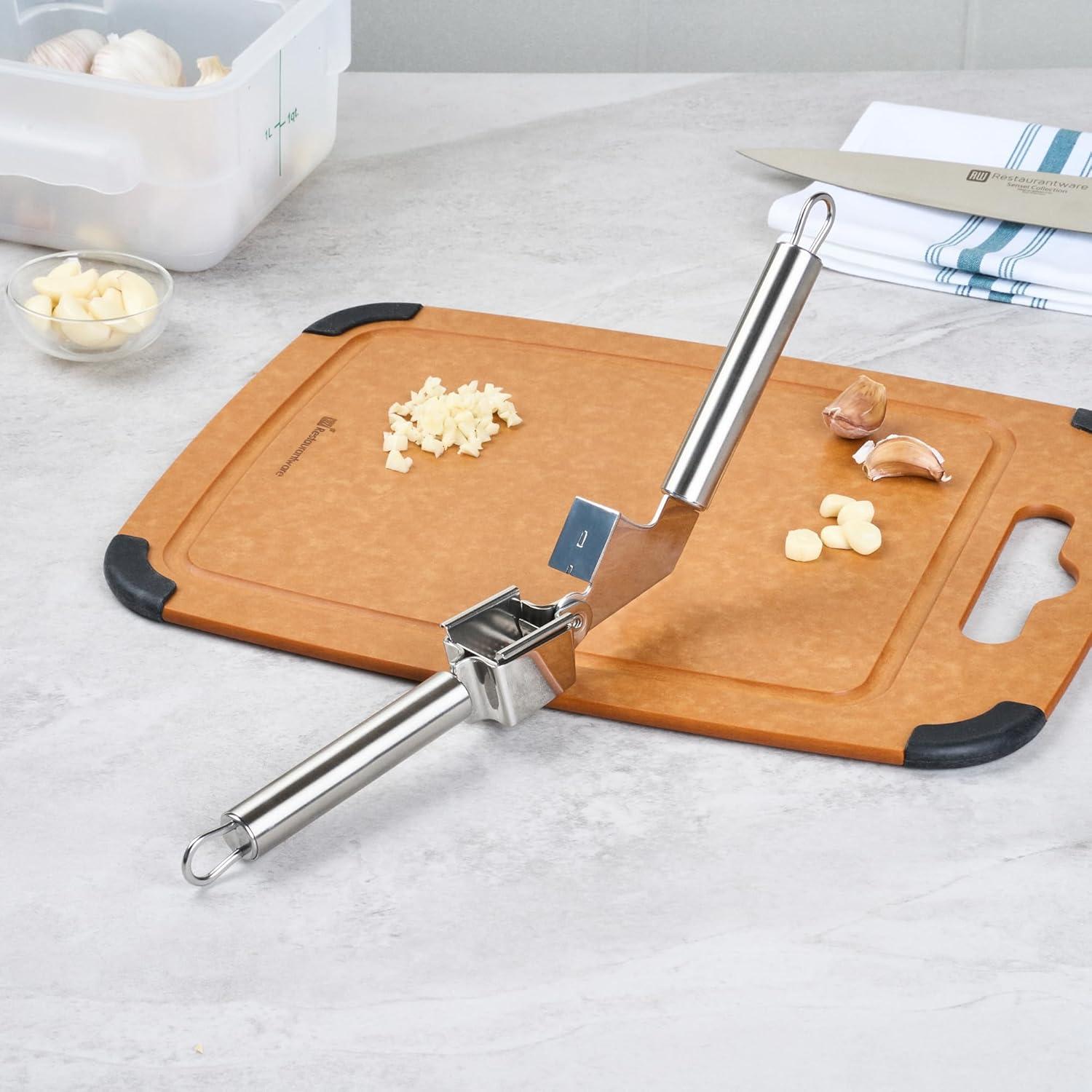 Prensa de Ajo Restaurantware de Acero Inoxidable 19.56 cm