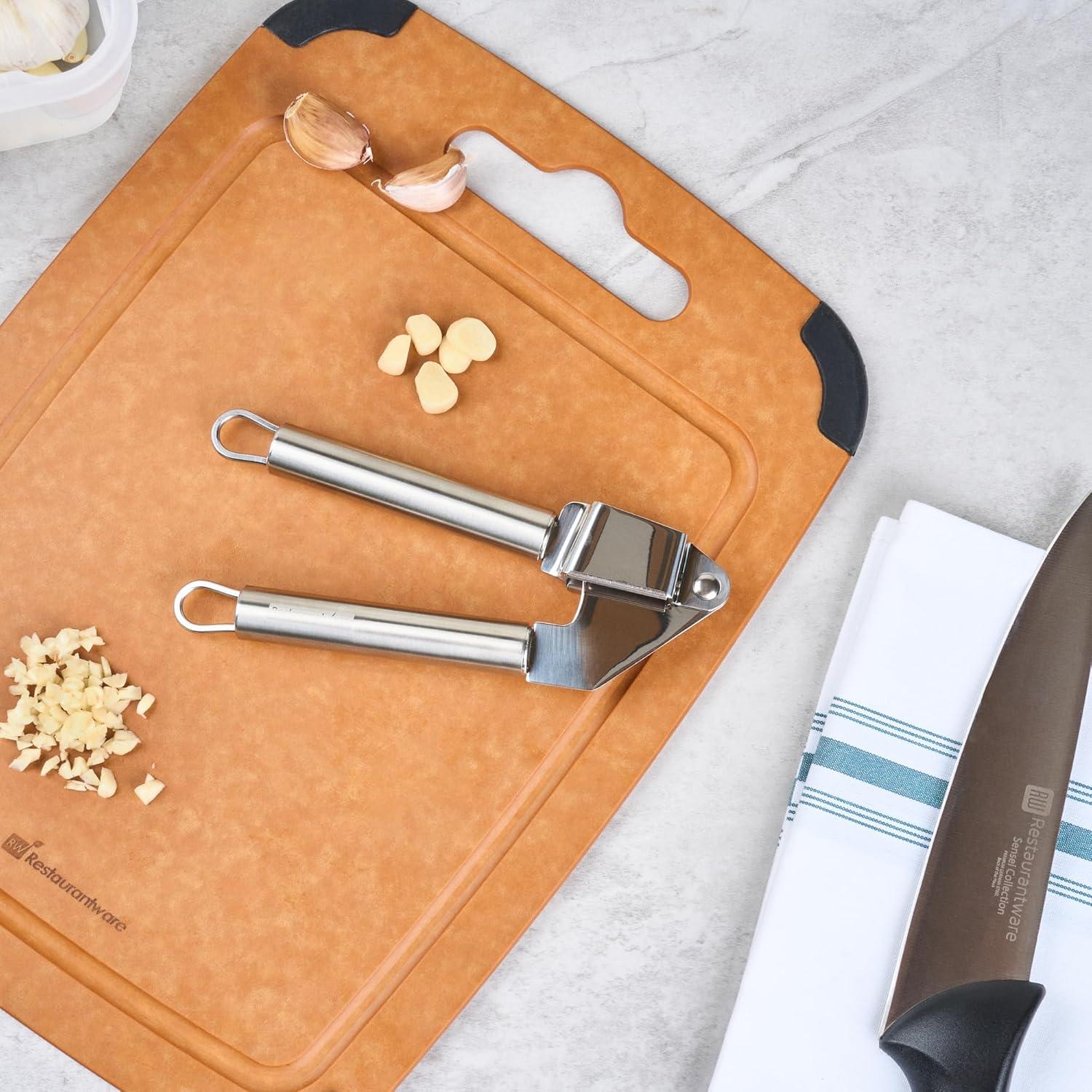 Prensa de Ajo Restaurantware de Acero Inoxidable 19.56 cm