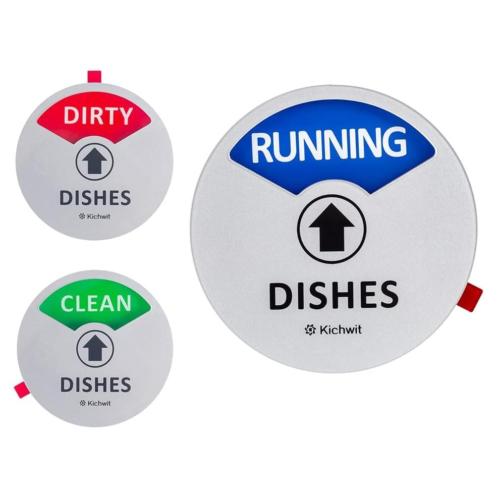 Imán para Lavavajillas Kichwit Limpio Sucio En Funcionamiento 8.9cm