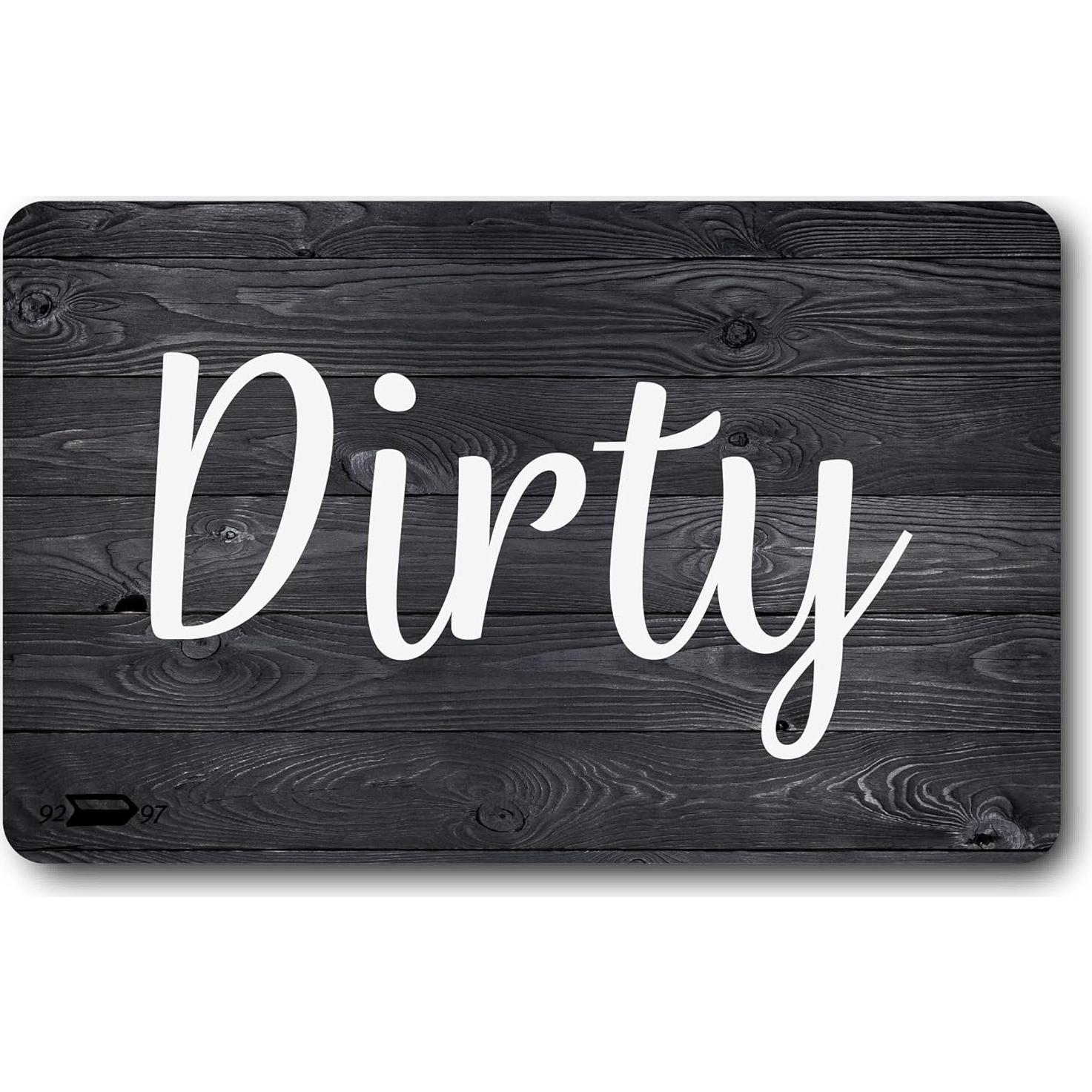 Imán de Lavavajillas Limpio Sucio Brothers Bench 10x6 cm