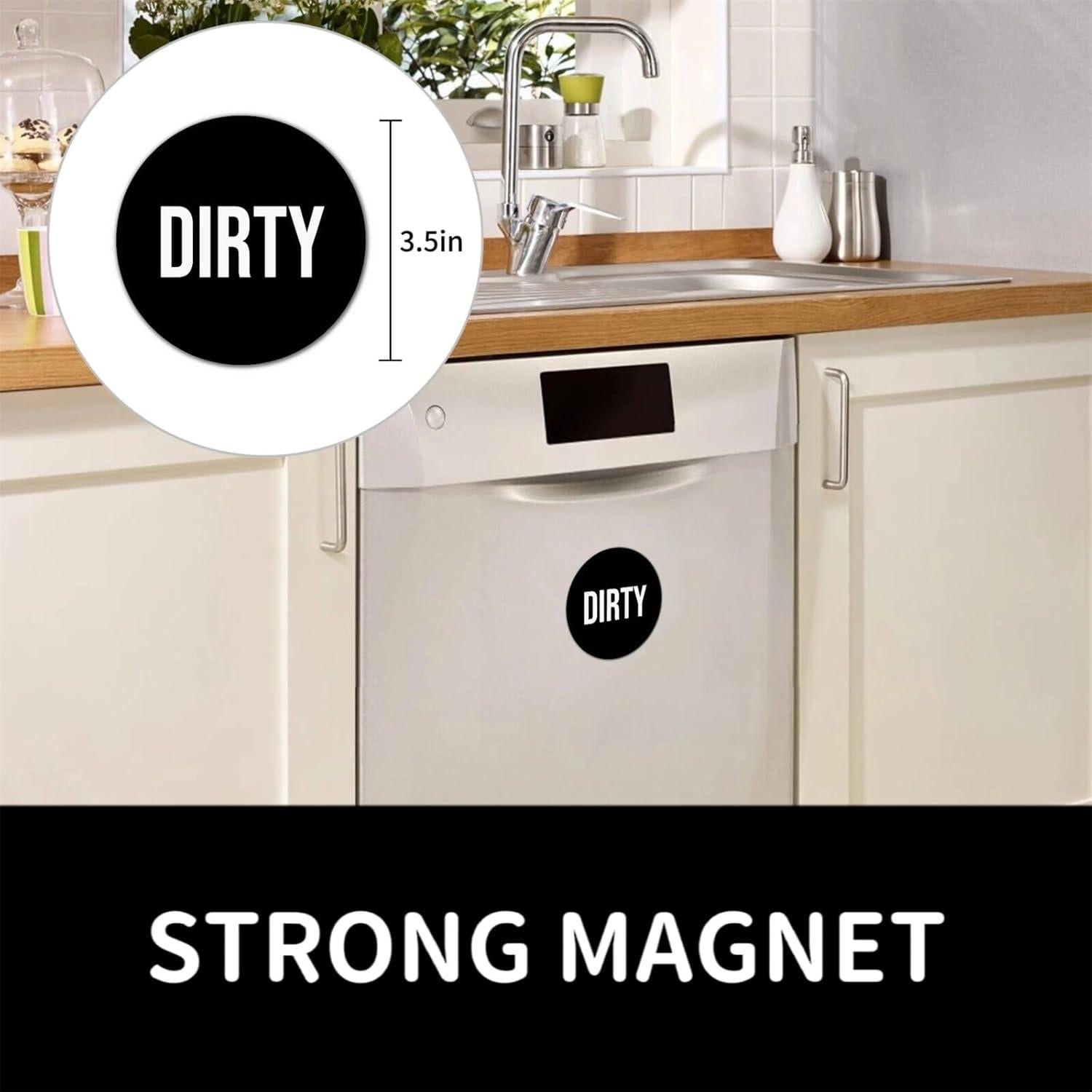 Imán Doble Cara Limpio Sucio NFRBTD para Lavavajillas
