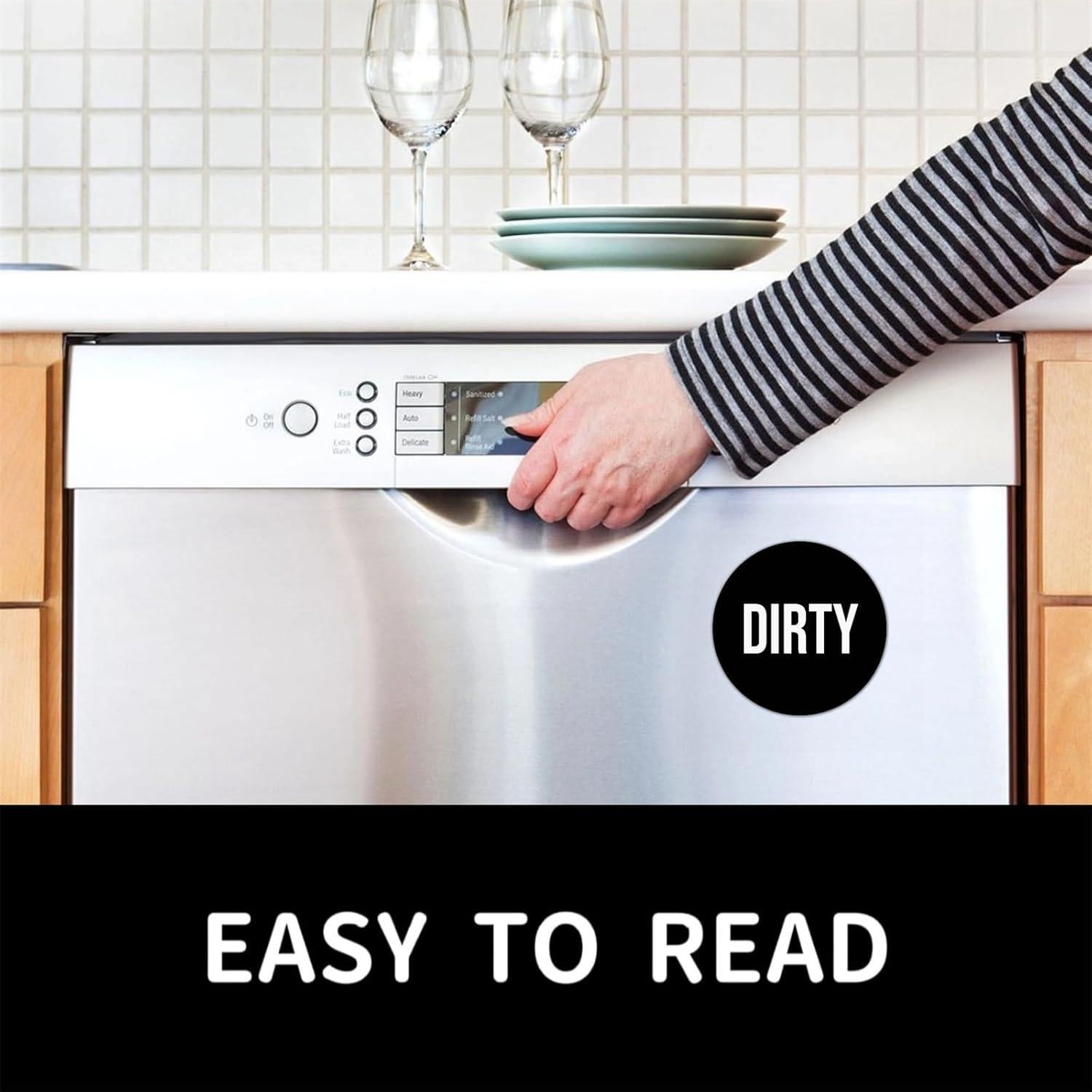 Imán Doble Cara Limpio Sucio NFRBTD para Lavavajillas