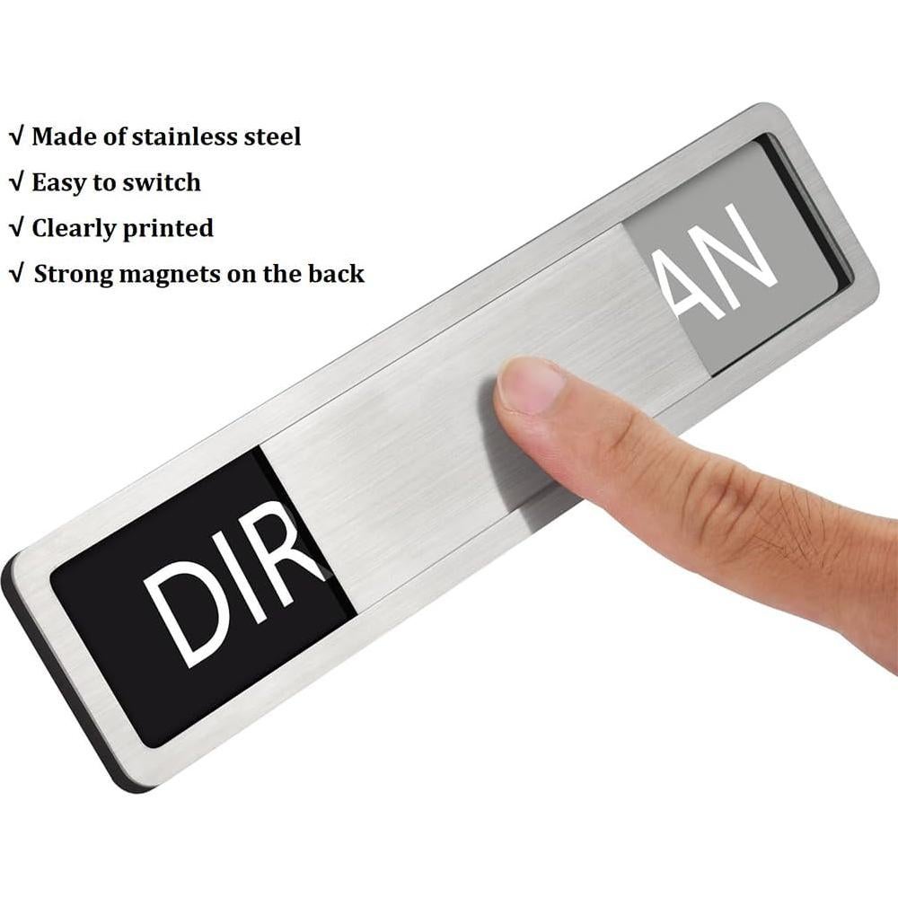 Imán de Lavavajillas Kichwit Limpio Sucio Acero Inoxidable 304