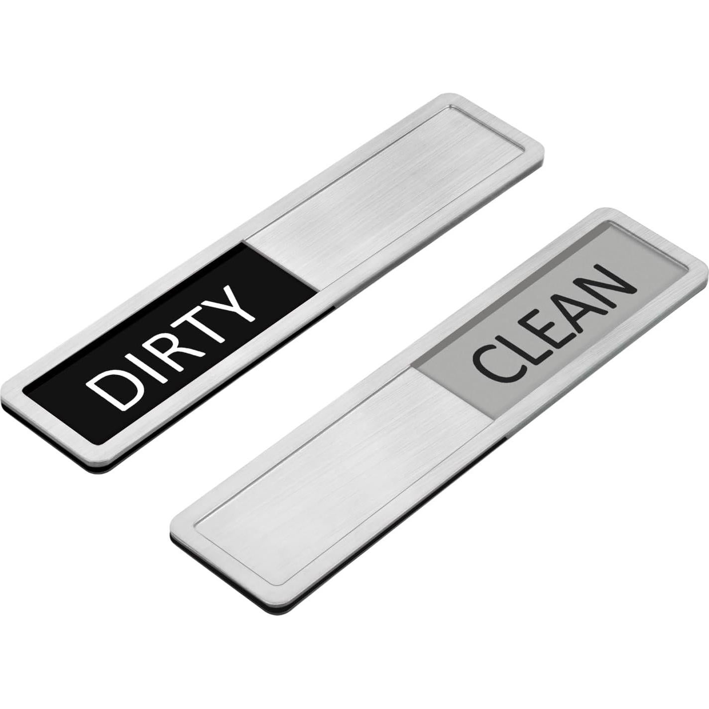 Imán de Lavavajillas Kichwit Limpio Sucio Acero Inoxidable 304
