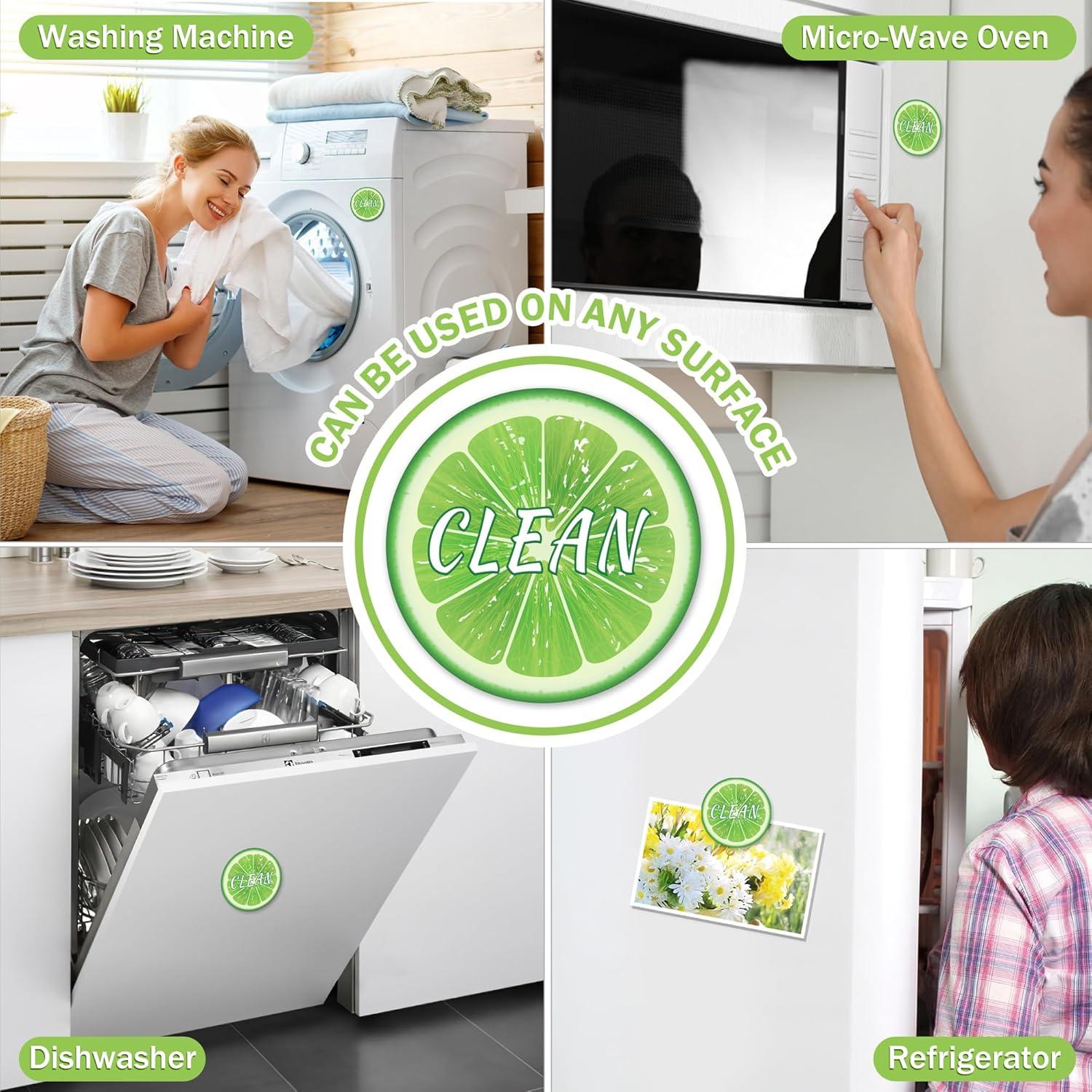 Signo Magnético Reversible Limpio Sucio MORCART 8.89 cm