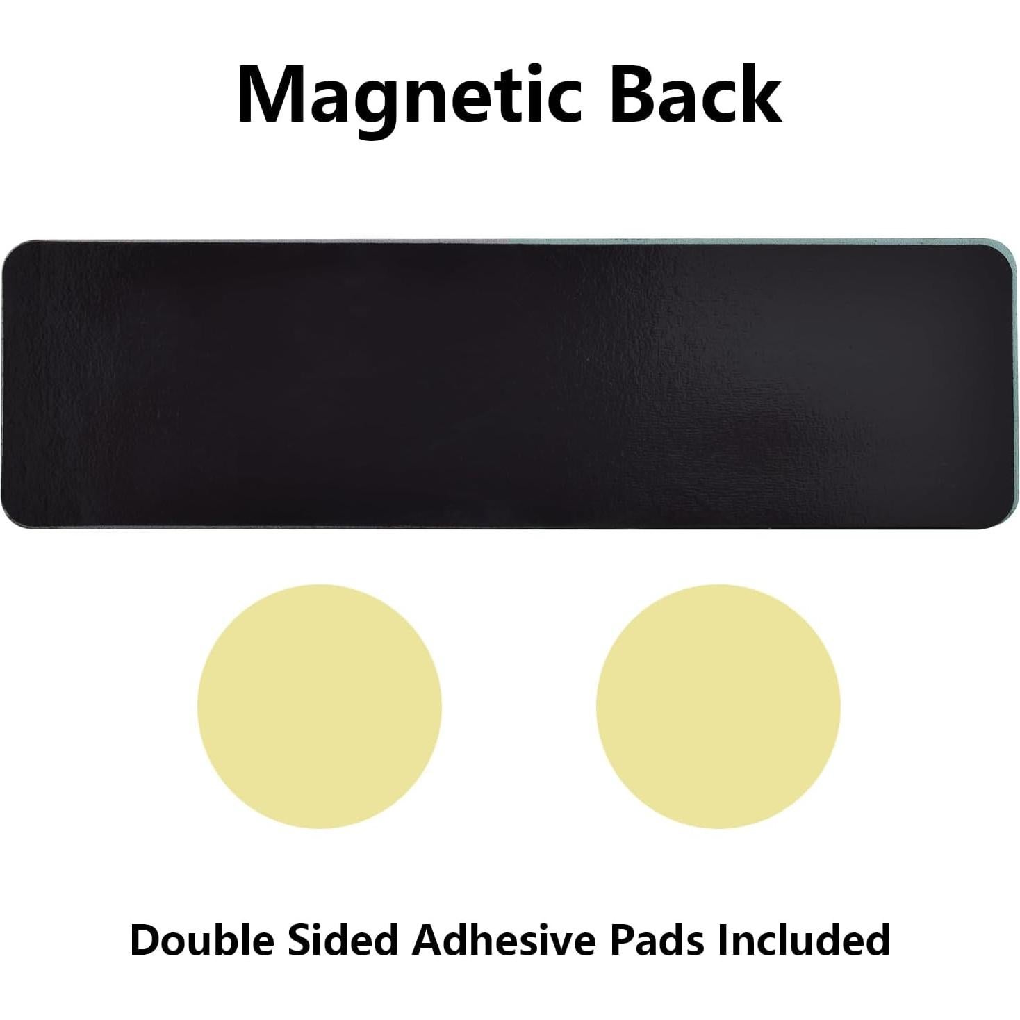 Señal Imán Limpio Sucio Kichwit Acero Inoxidable 14x4cm