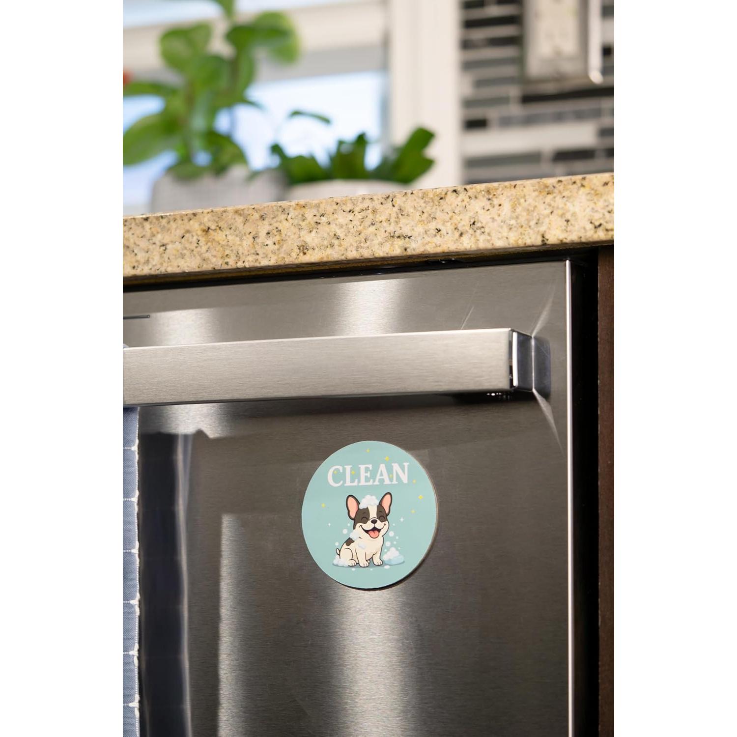 Imán de Lavavajillas Doble Cara SimplyNeat - Perro Aqua Limpio