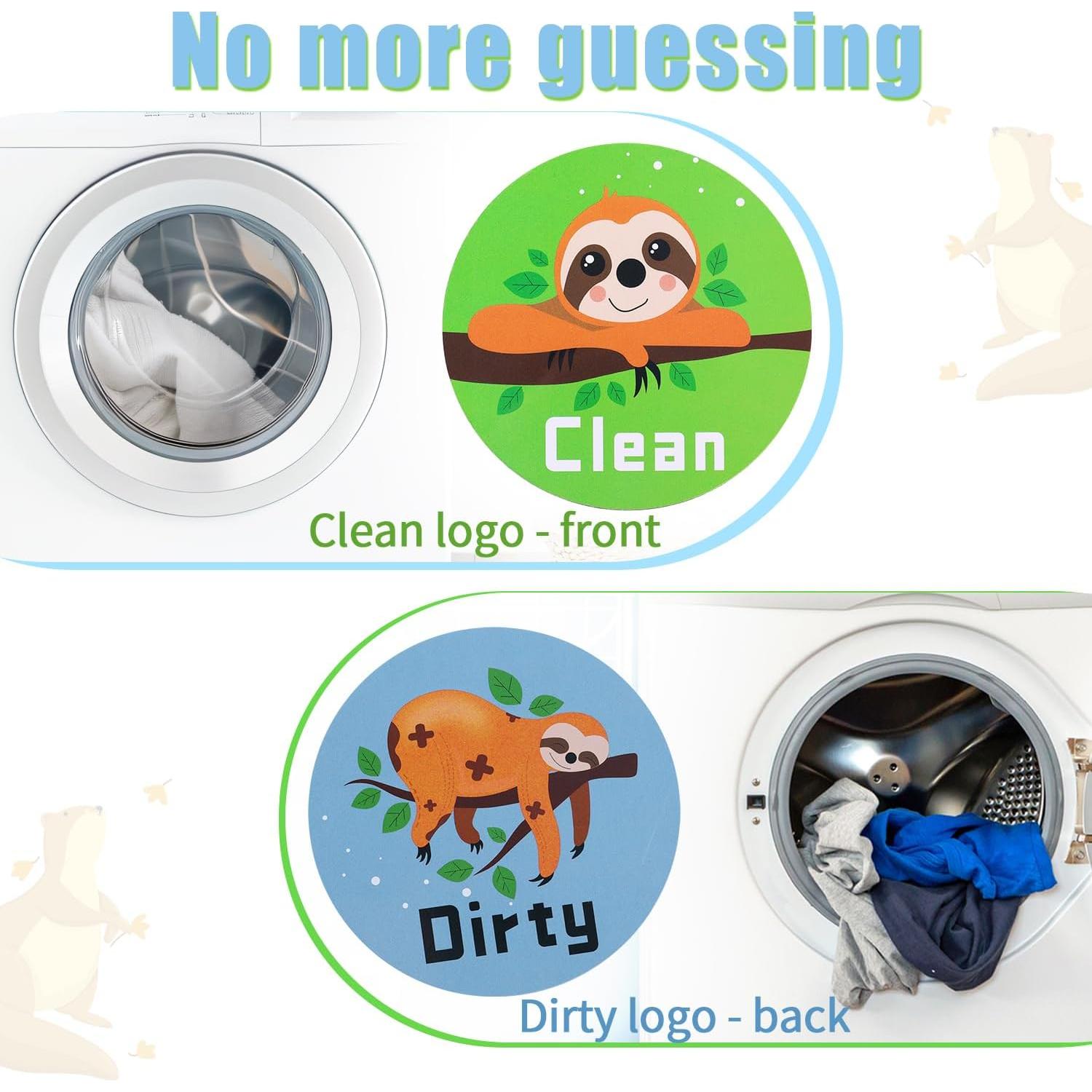 Cartel Magnético Limpio Sucio Gosknor Doble Cara 8x8cm