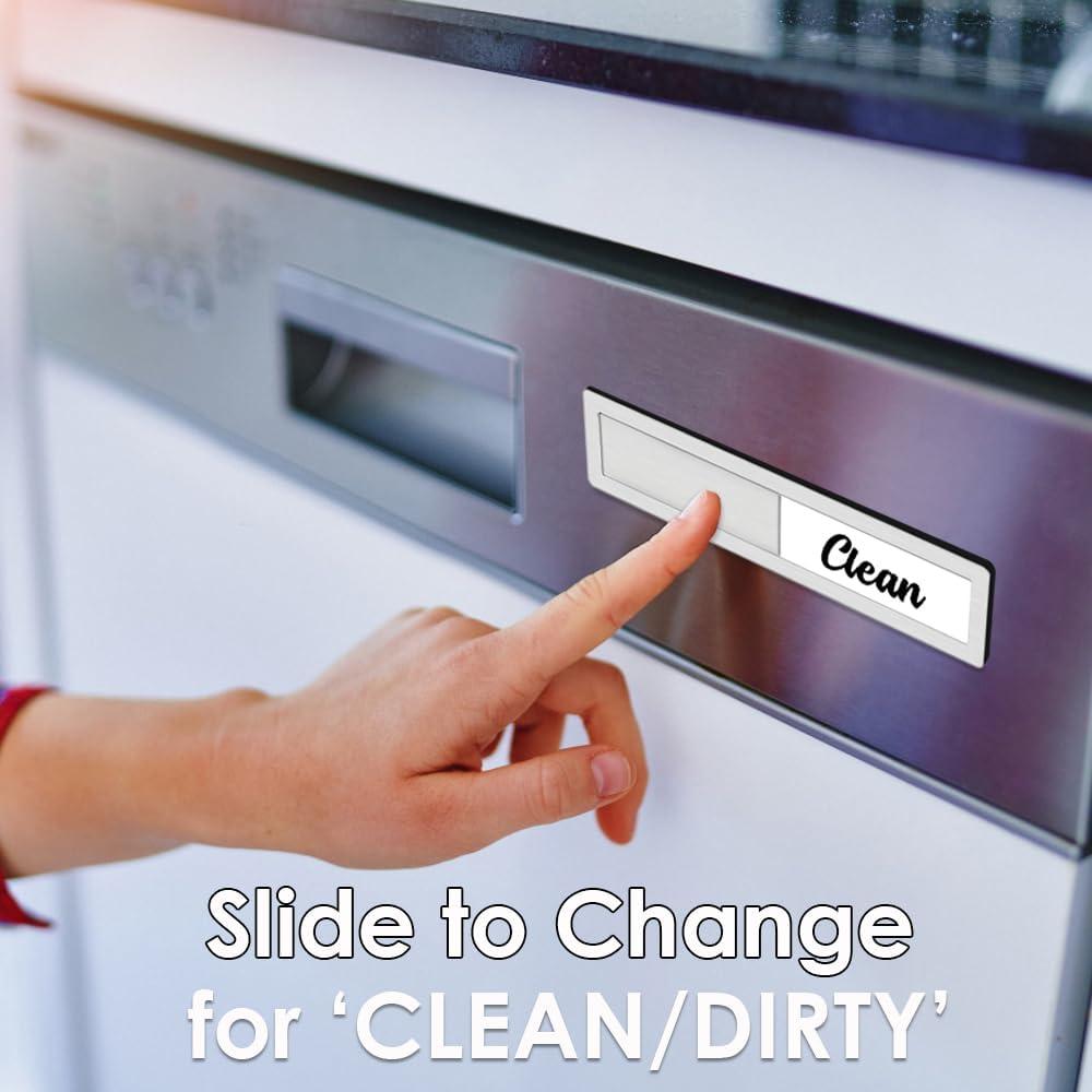 Imán Limpio Sucio para Lavavajillas AVYDIIF Acero Inoxidable