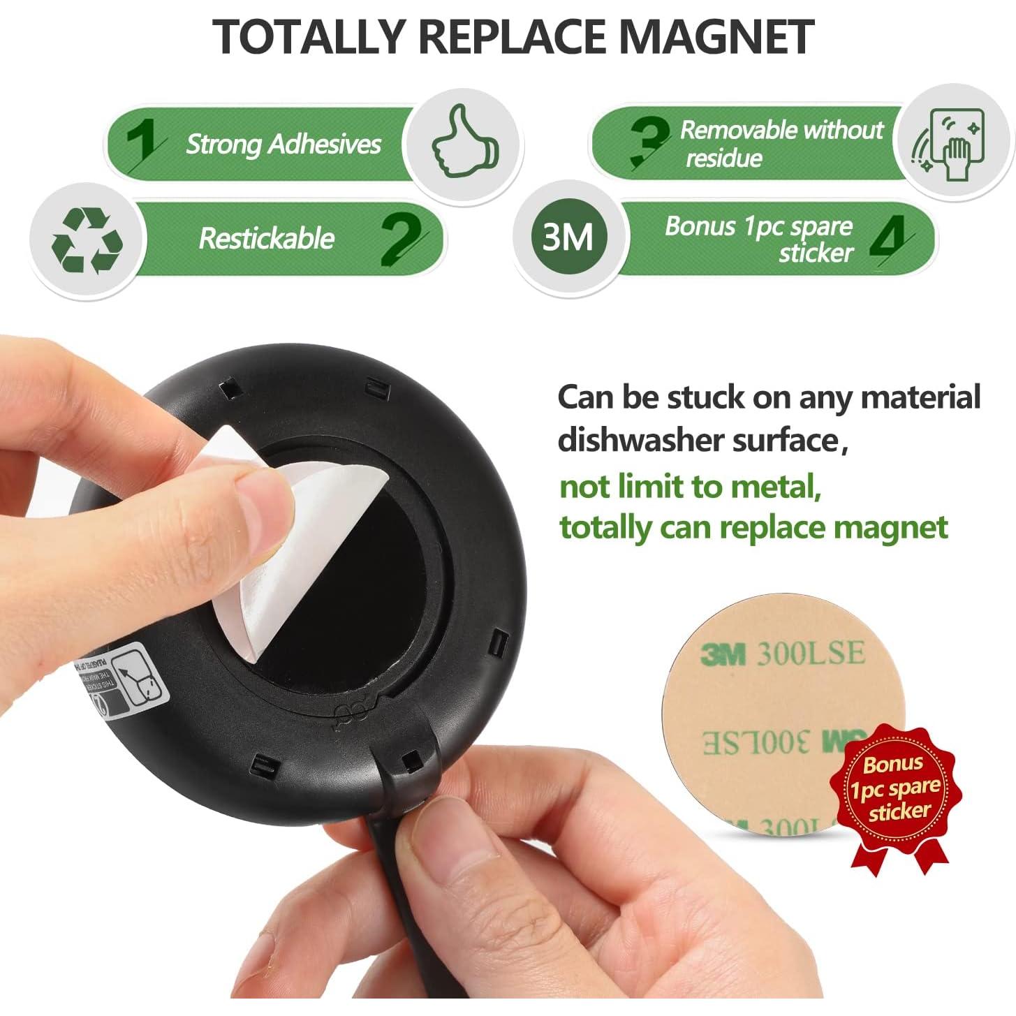 Señal Limpio Sucio para Lavavajillas SOOOEC Adhesivo 13.2x8.1cm