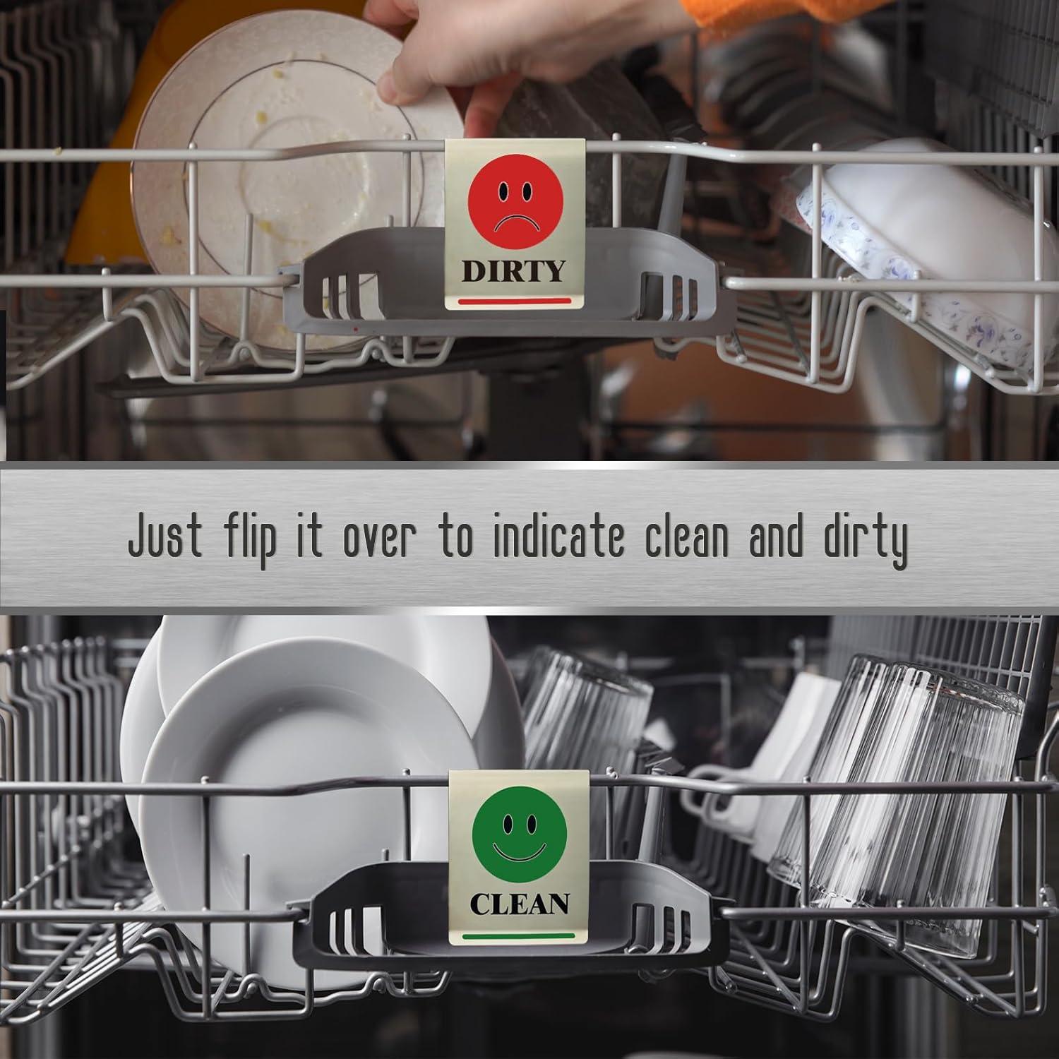 Señal Limpio/Sucio para Lavavajillas Magrooyar Acero Inoxidable